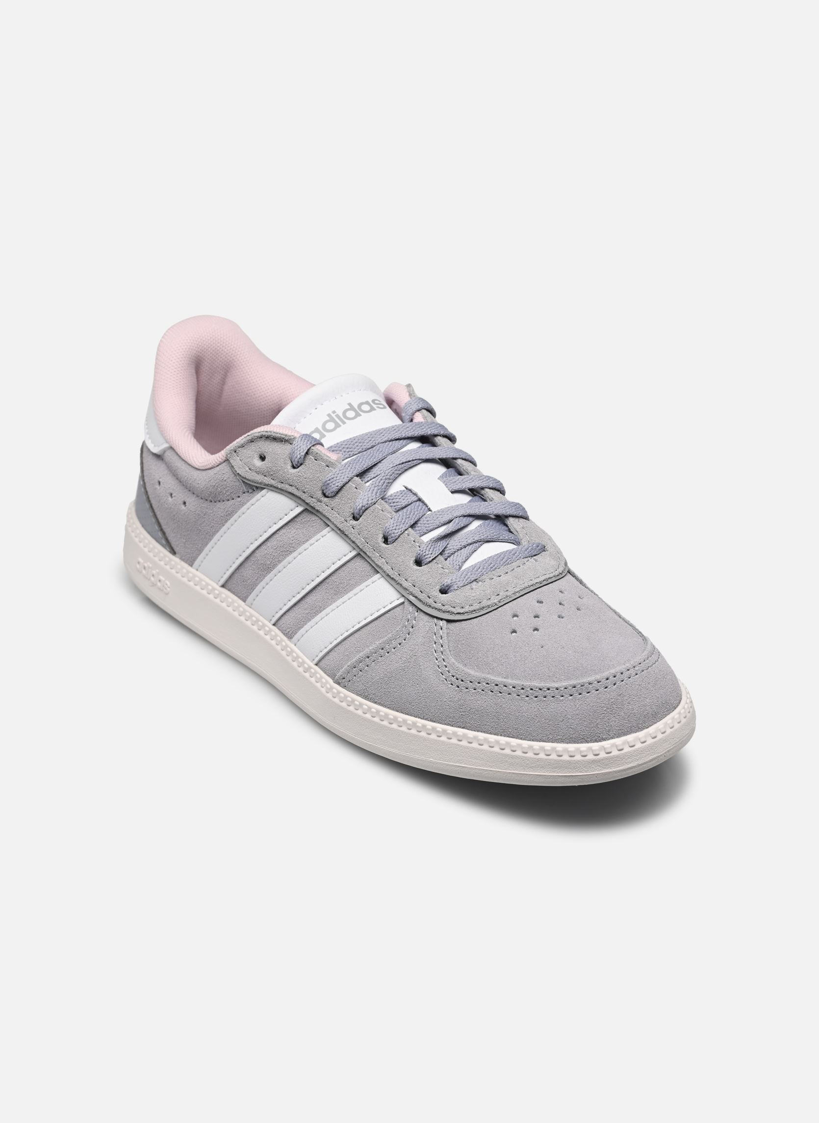 Sneaker BREAKNET SLEEK damen grau adidas sportswear Sneaker BREAKNET SLEEK damen grau ARGHAL/FTWBLA/GRIDEU
