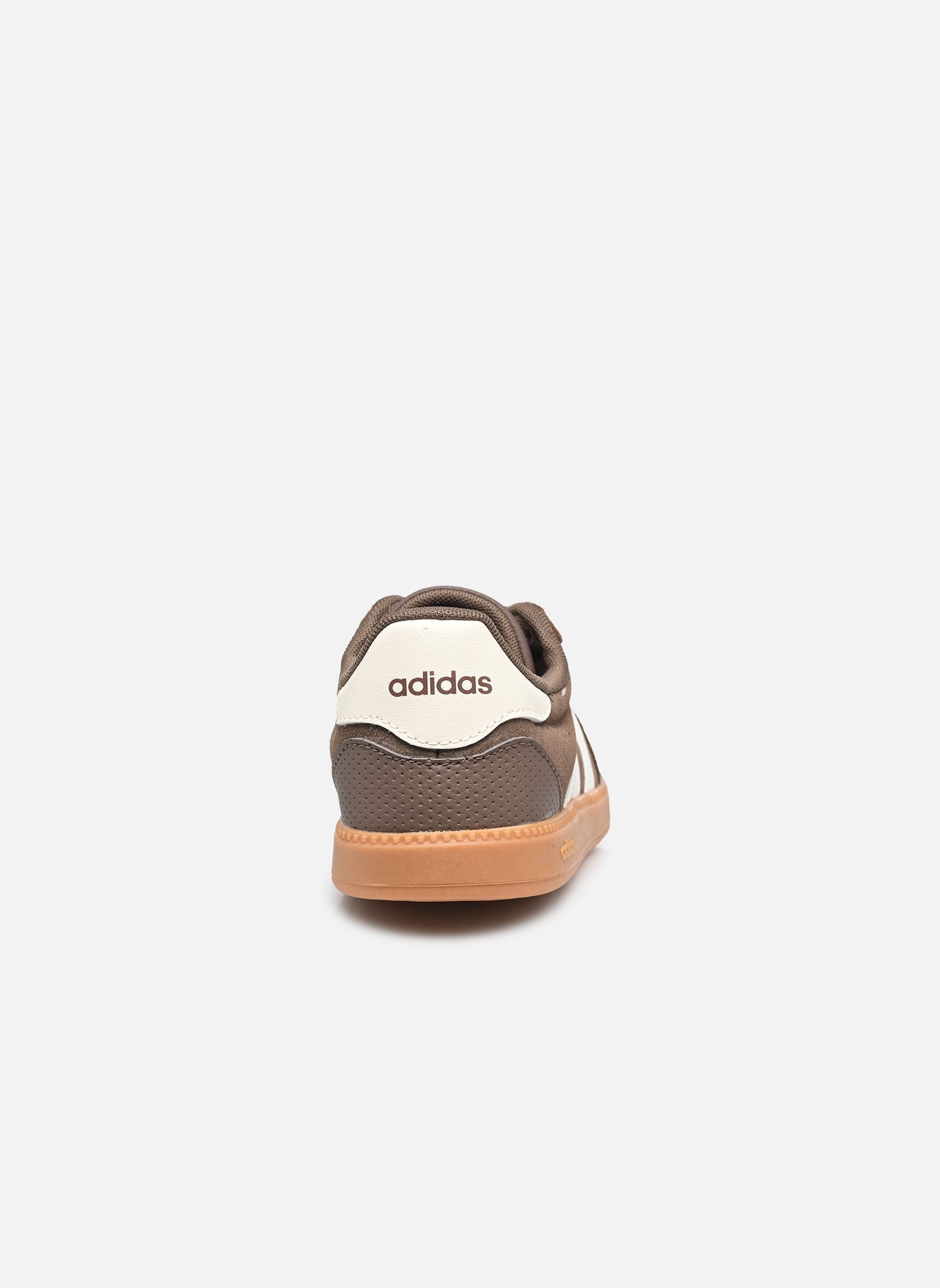 Baskets basses BREAKNET SLEEK femme marron adidas sportswear Baskets basses BREAKNET SLEEK femme marron EARTH STRATA