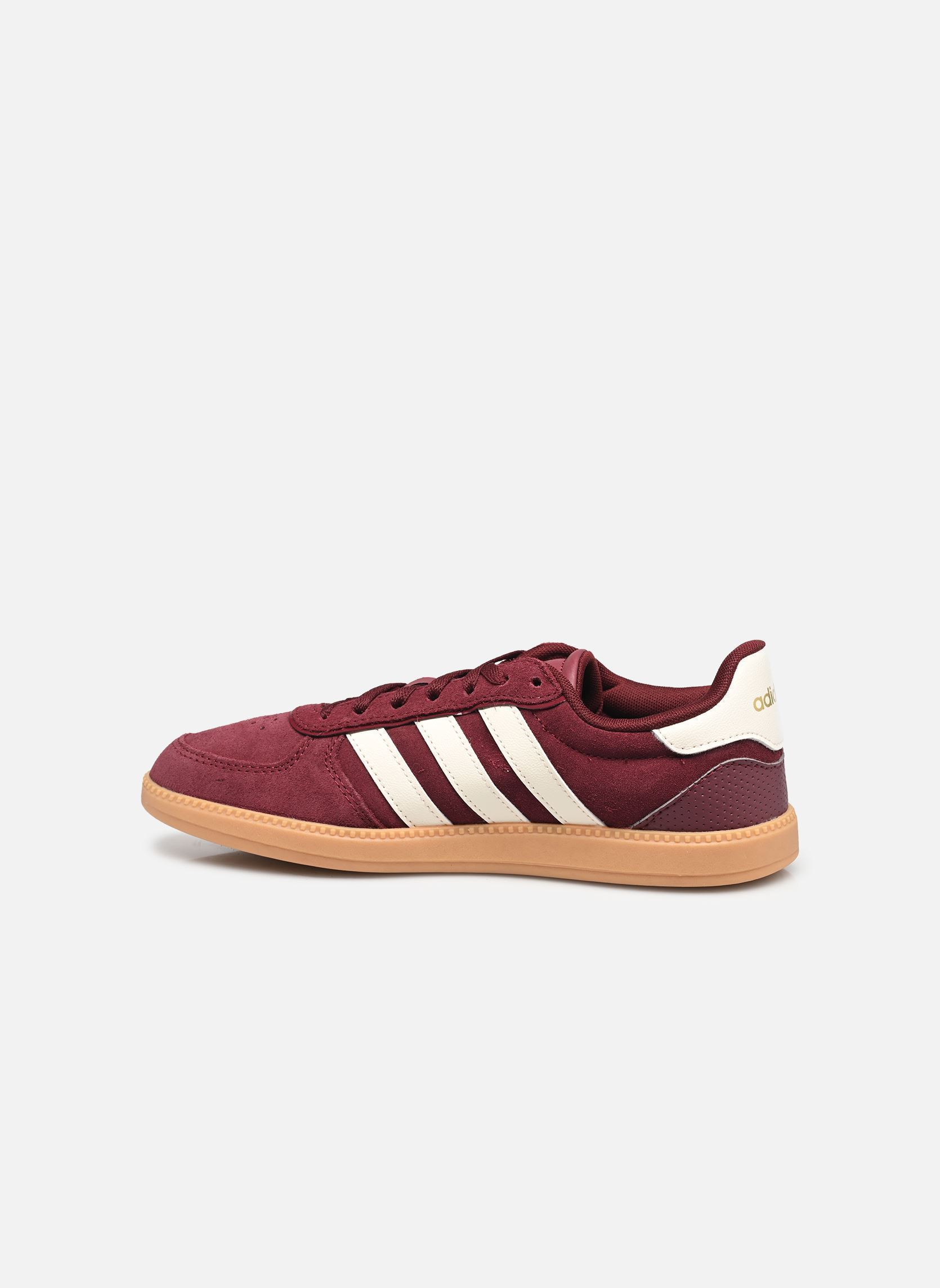 Baskets basses BREAKNET SLEEK femme rouge adidas sportswear Baskets basses BREAKNET SLEEK femme rouge SHADOW RED