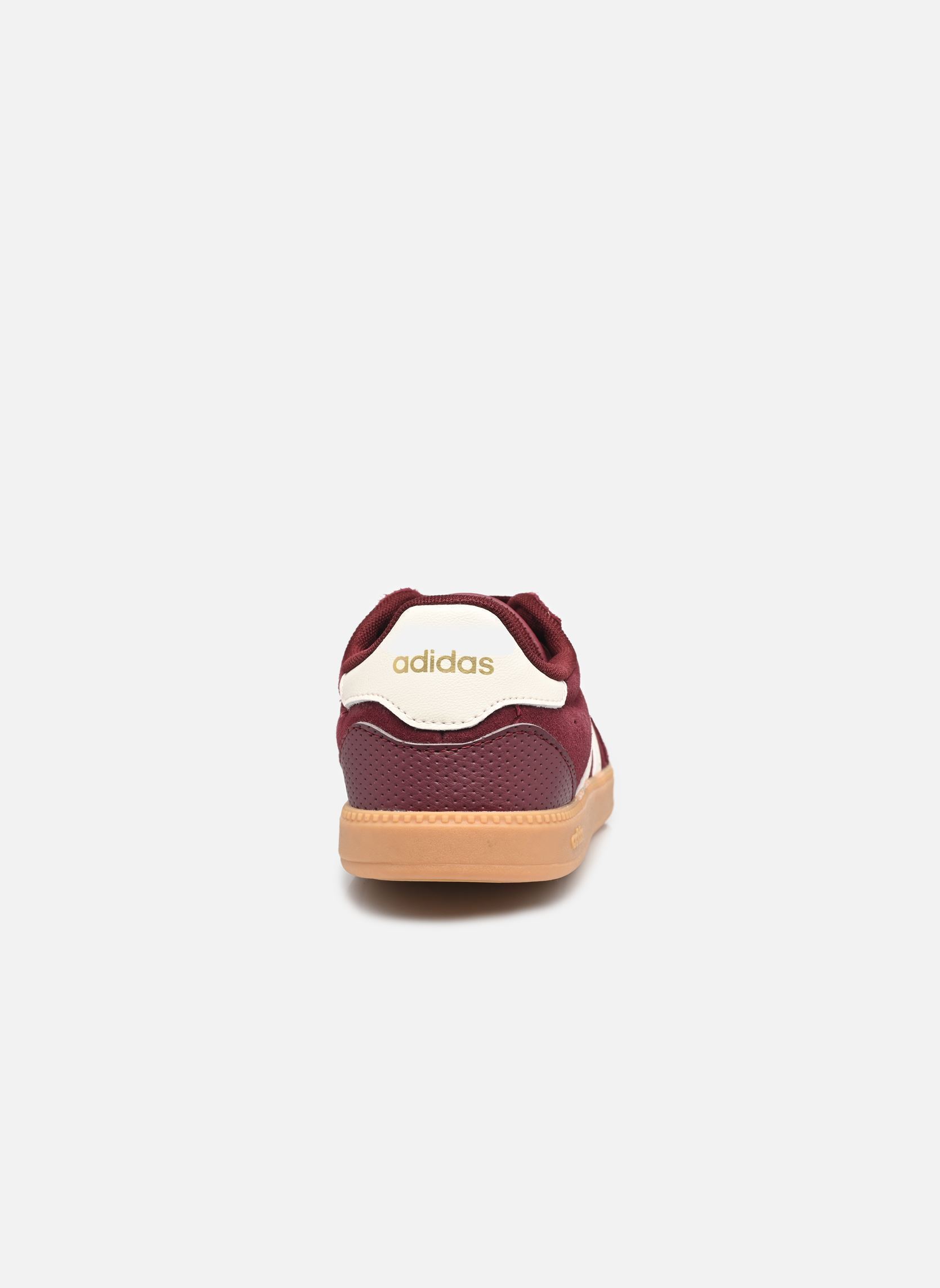 Baskets basses BREAKNET SLEEK femme rouge adidas sportswear Baskets basses BREAKNET SLEEK femme rouge SHADOW RED
