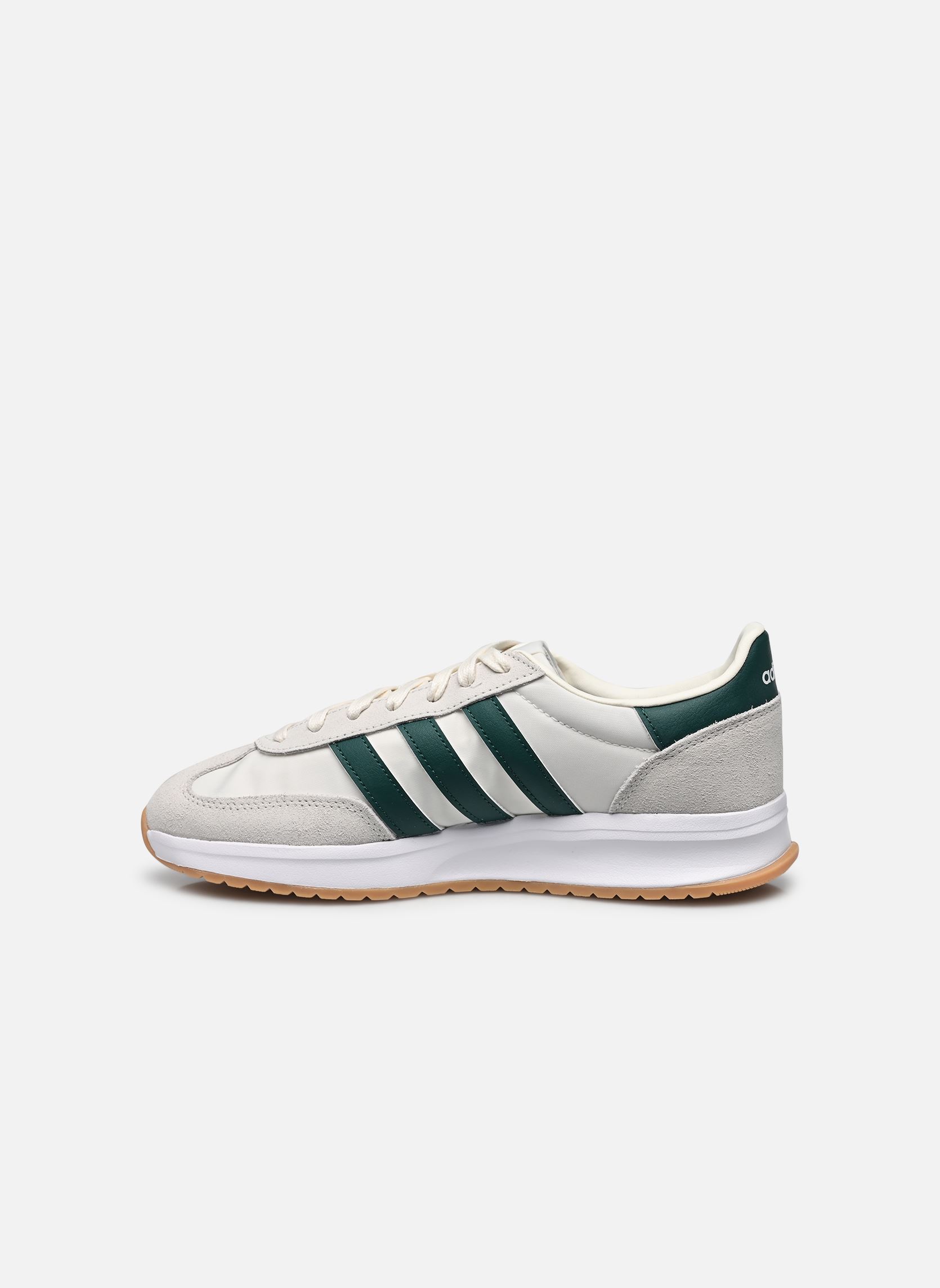 Baskets Run 70S 2.0 M homme blanc adidas sportswear Baskets Run 70S 2.0 M homme blanc CWHITE/CGREEN/OWHITE