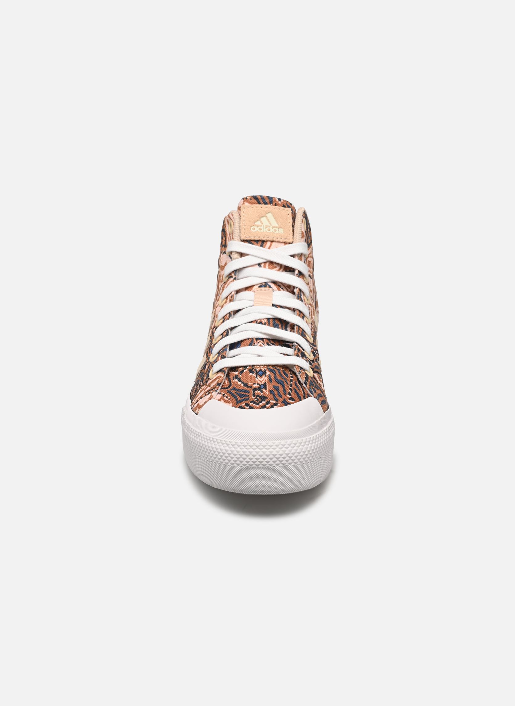 Leinen-Sneaker Bravada 2.0 Mid Pla damen braun adidas sportswear Leinen-Sneaker Bravada 2.0 Mid Pla damen braun SABCRI/BLACRE/FTWBLA