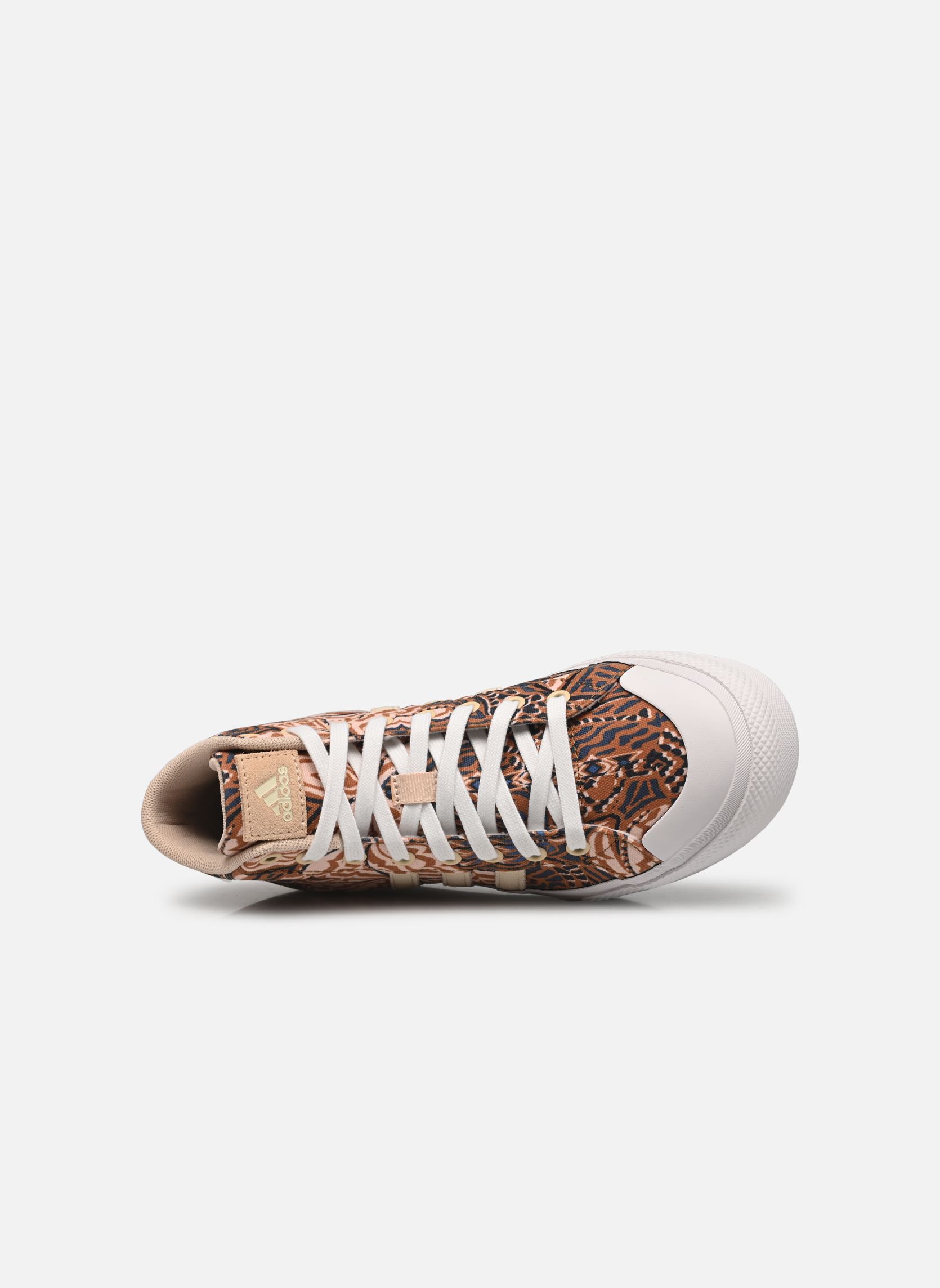 Leinen-Sneaker Bravada 2.0 Mid Pla damen braun adidas sportswear Leinen-Sneaker Bravada 2.0 Mid Pla damen braun SABCRI/BLACRE/FTWBLA