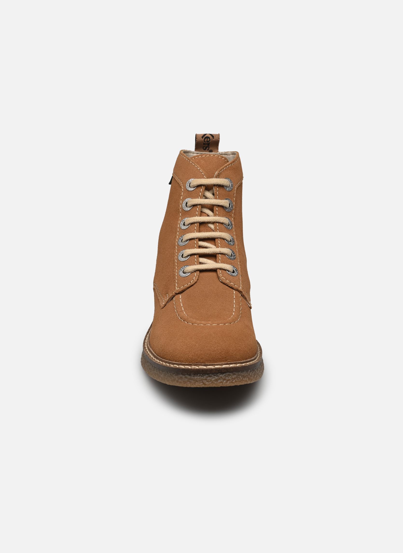 Bottines à lacets KICK LEGENDARY F femme marron Kickers Bottines à lacets KICK LEGENDARY F femme marron Camel Clair