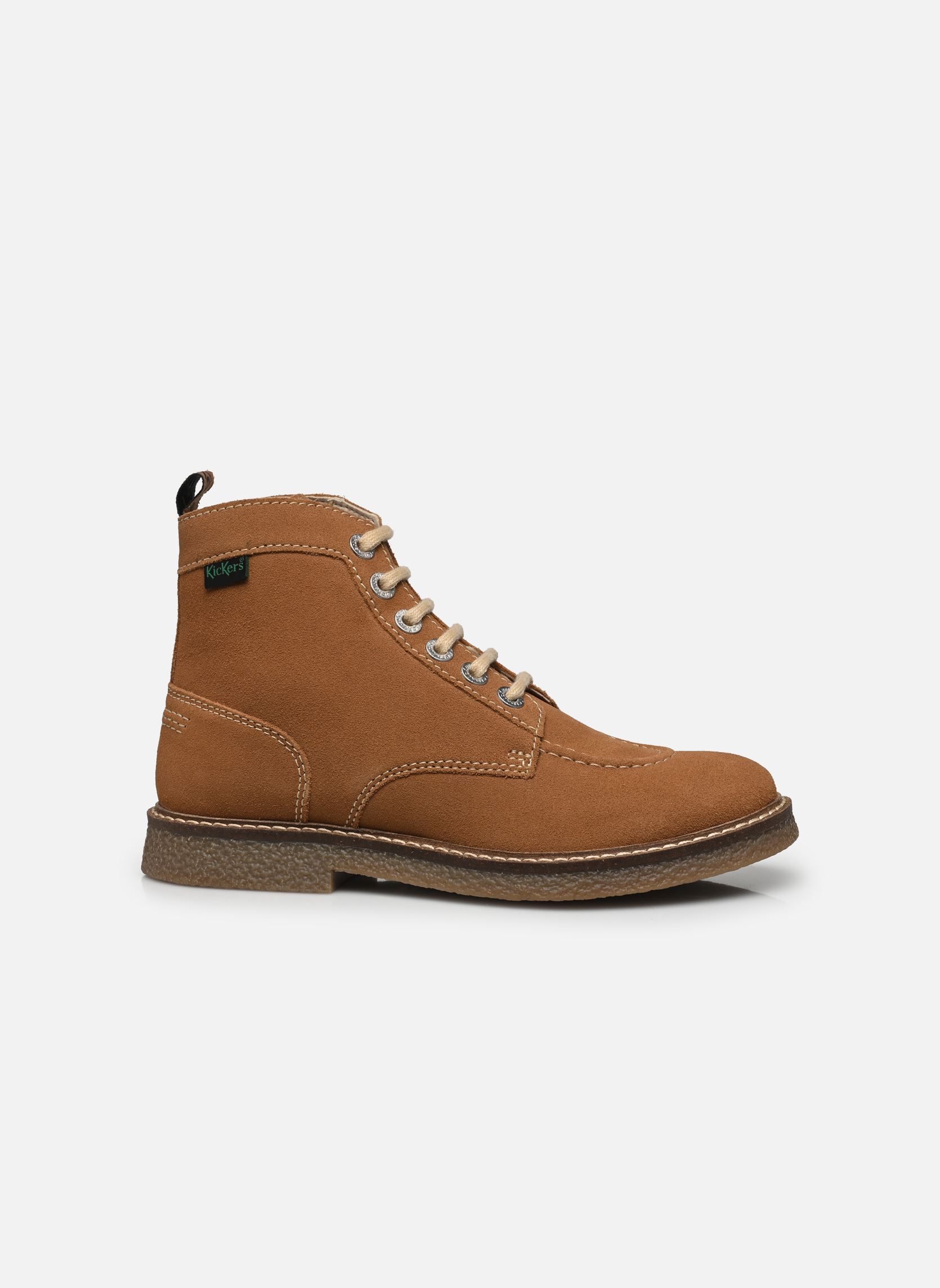Bottines à lacets KICK LEGENDARY F femme marron Kickers Bottines à lacets KICK LEGENDARY F femme marron Camel Clair
