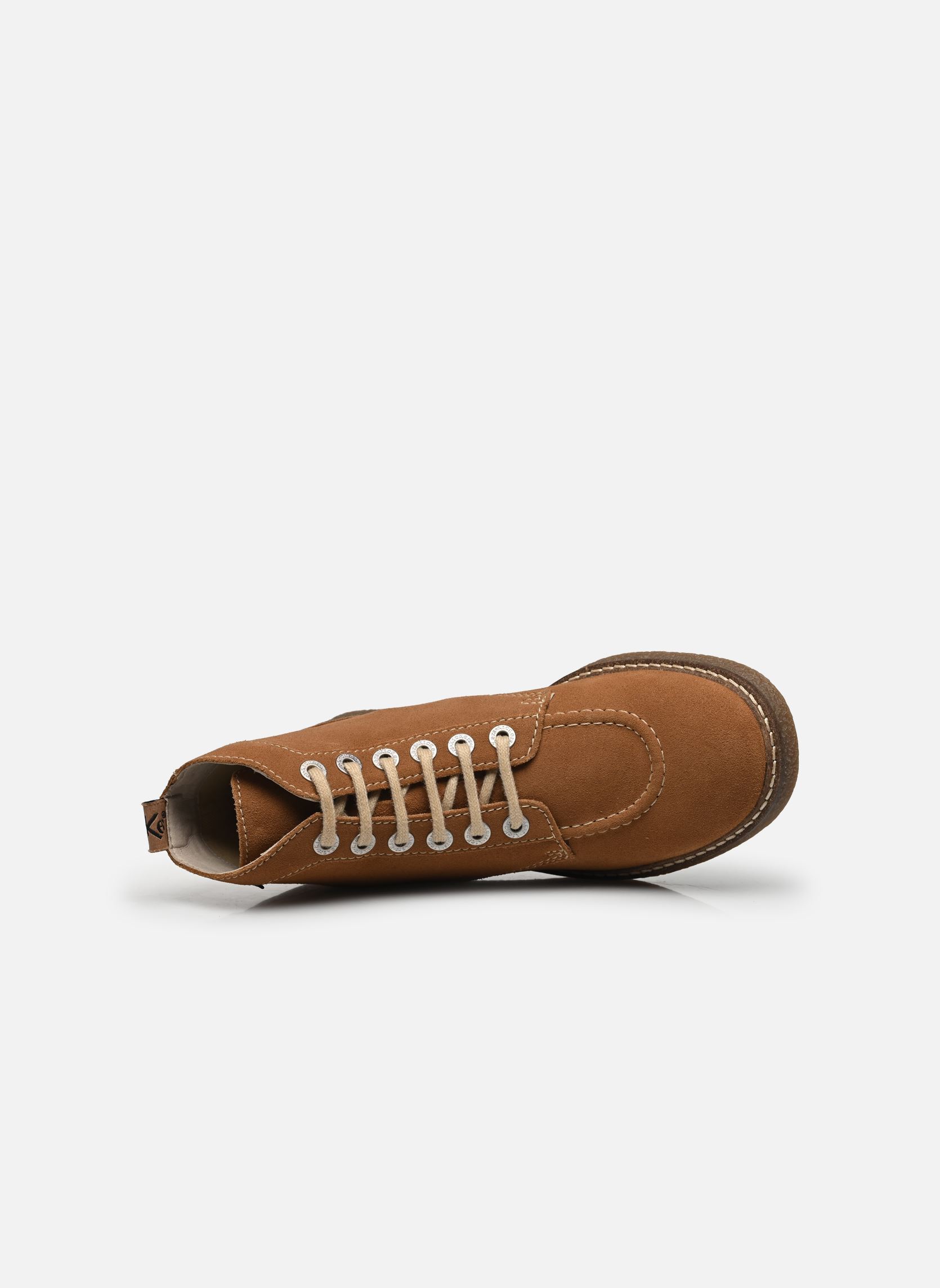 Bottines à lacets KICK LEGENDARY F femme marron Kickers Bottines à lacets KICK LEGENDARY F femme marron Camel Clair