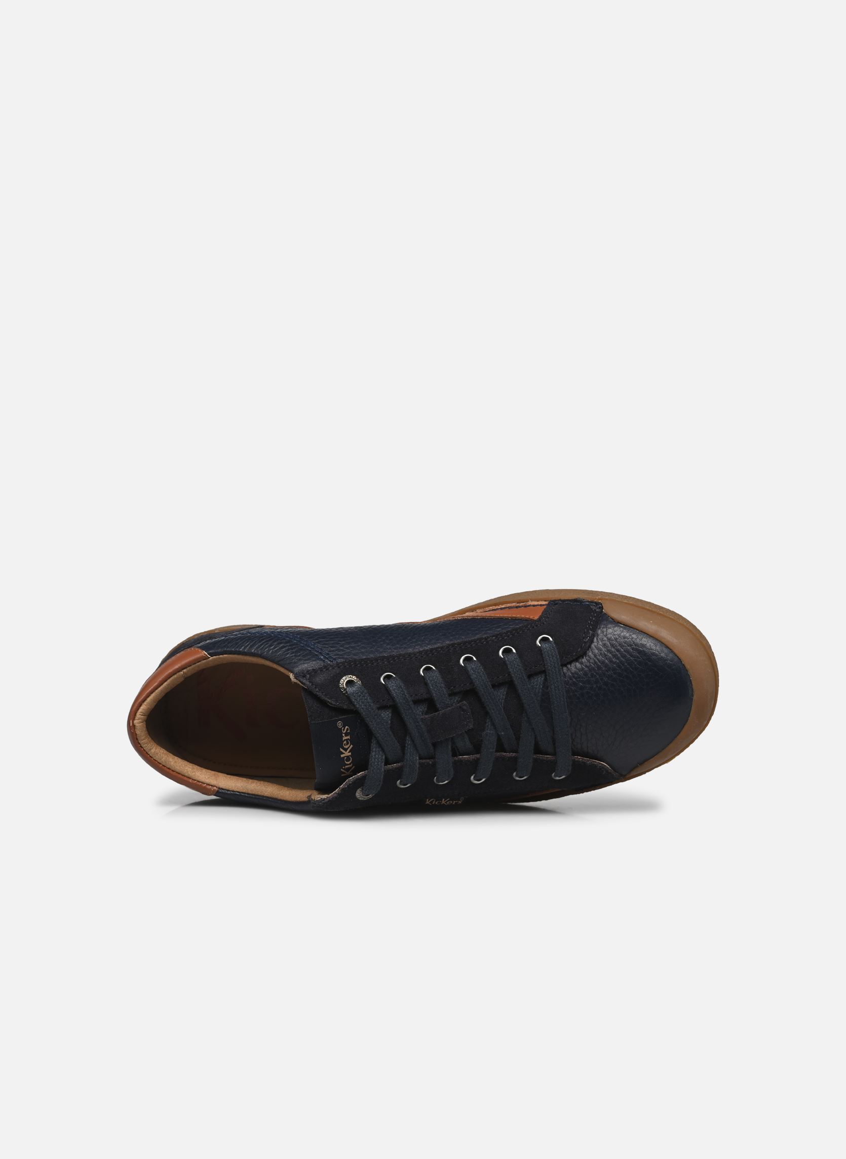 Baskets basses KICK TRAINER homme bleu Kickers Baskets basses KICK TRAINER homme bleu MARINE FONCE