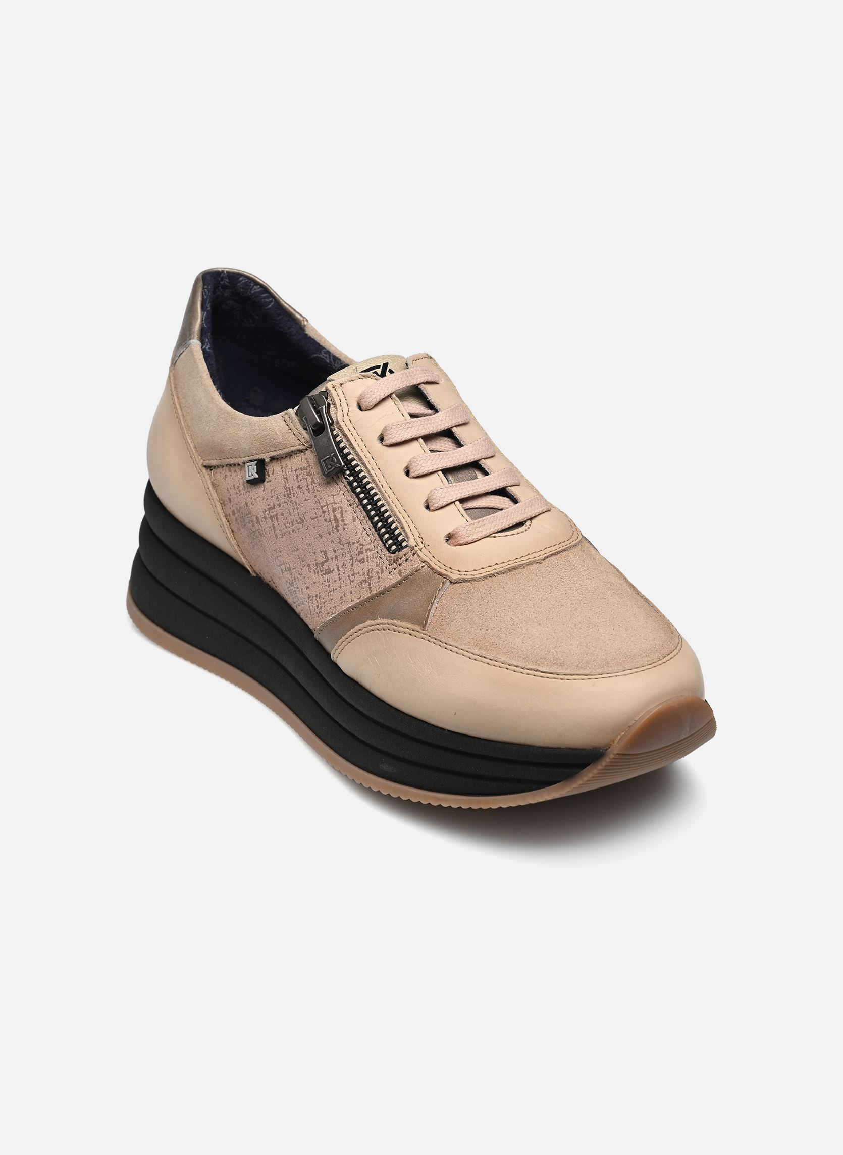 Lage sneakers DRAZ D9249 dames beige Dorking Lage sneakers DRAZ D9249 dames beige SUGAR PORCELANA C4 PORCEL C-4