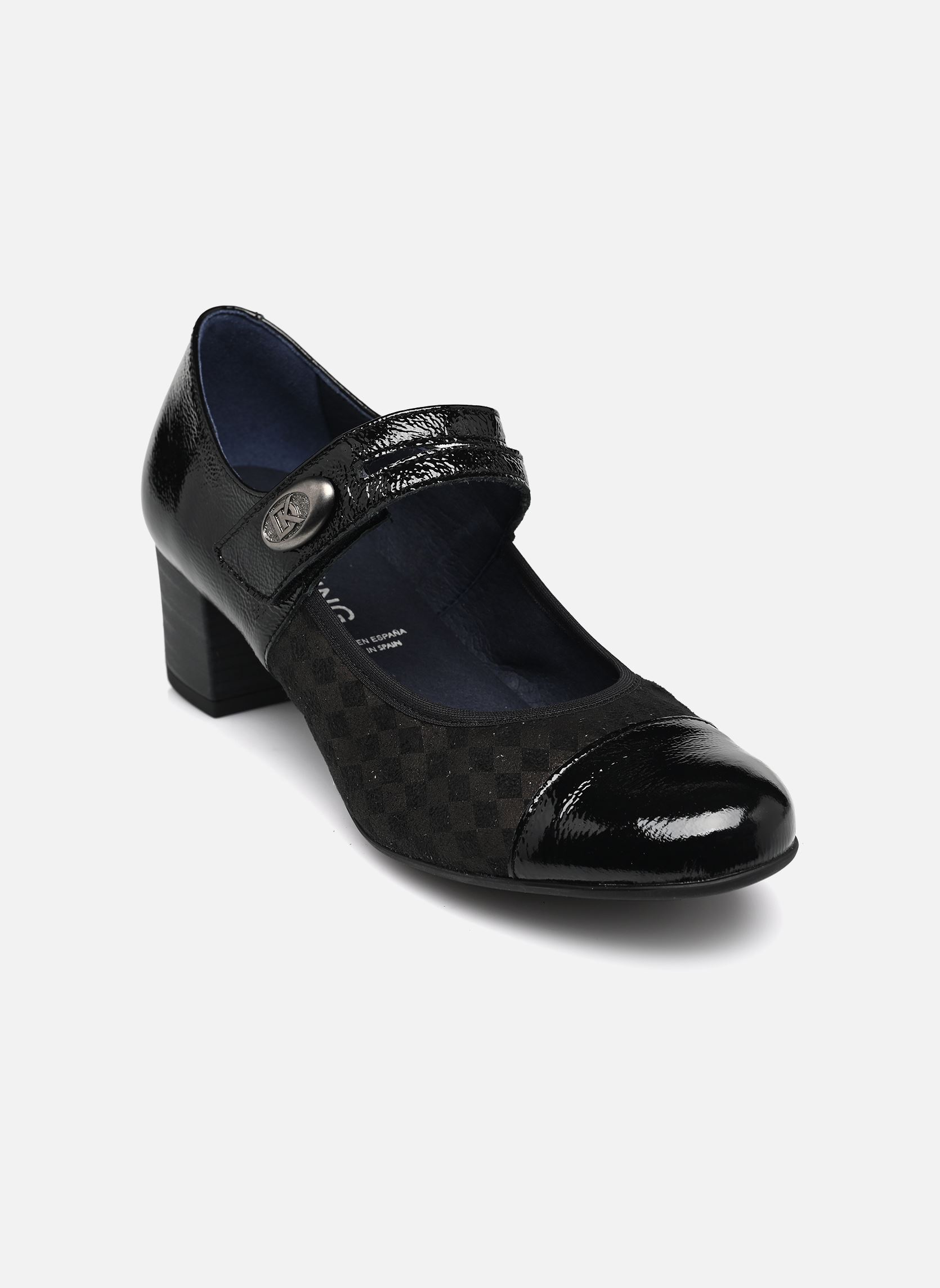 Slingback pumps GEMINIS D8637 dames zwart Dorking Slingback pumps GEMINIS D8637 dames zwart CARCASON+NAPLAK CAFE +NEGRO