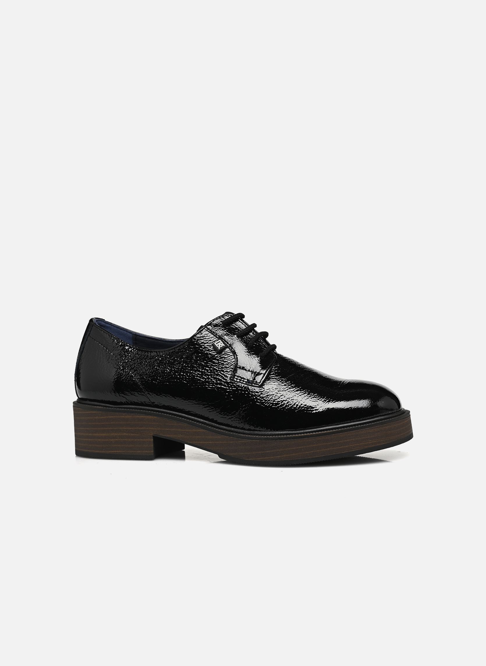Derbys IDALY D9387 damen schwarz Dorking Derbys IDALY D9387 damen schwarz NAPLAK NEGRO