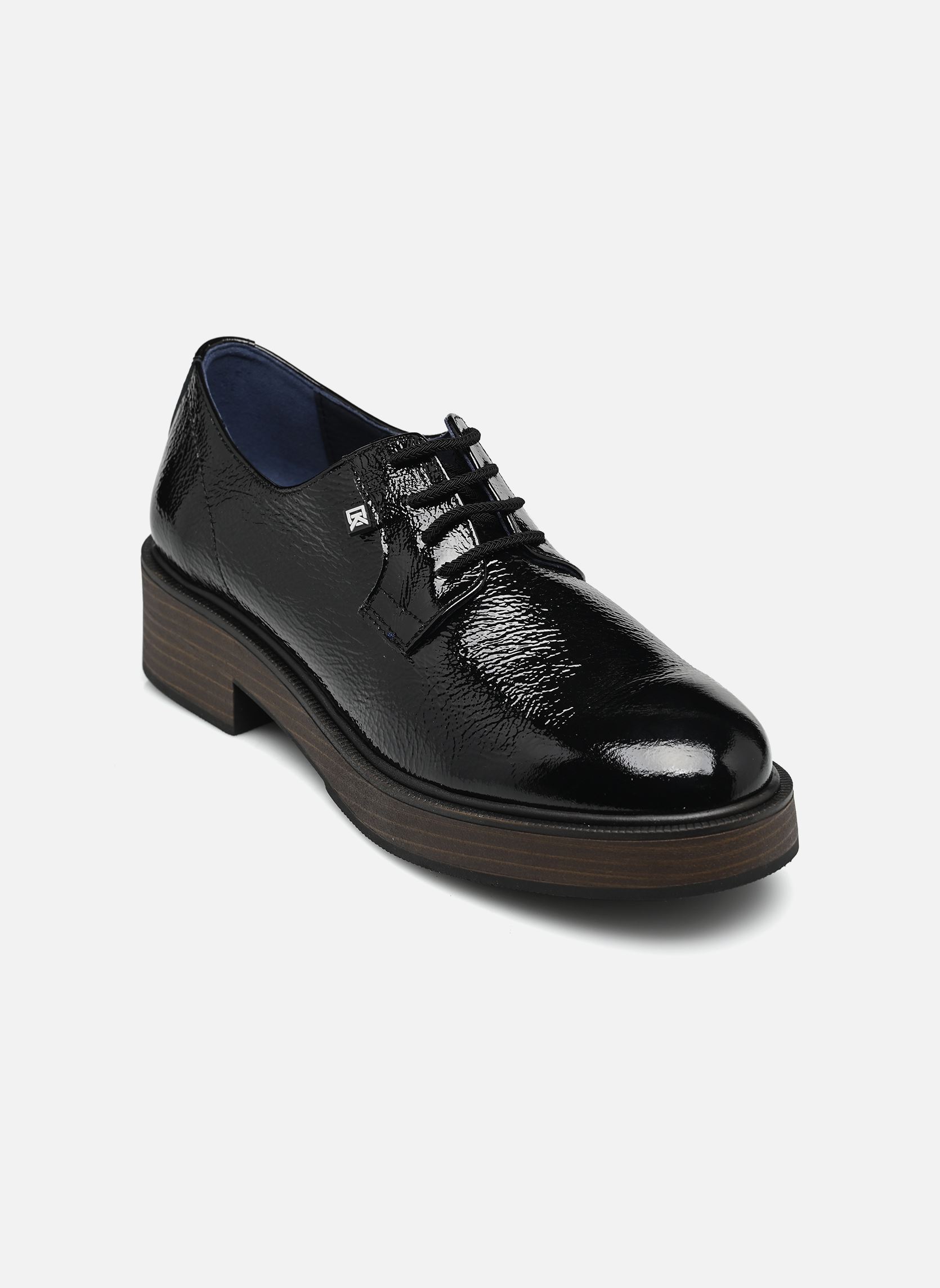 Derbys IDALY D9387 damen schwarz Dorking Derbys IDALY D9387 damen schwarz NAPLAK NEGRO