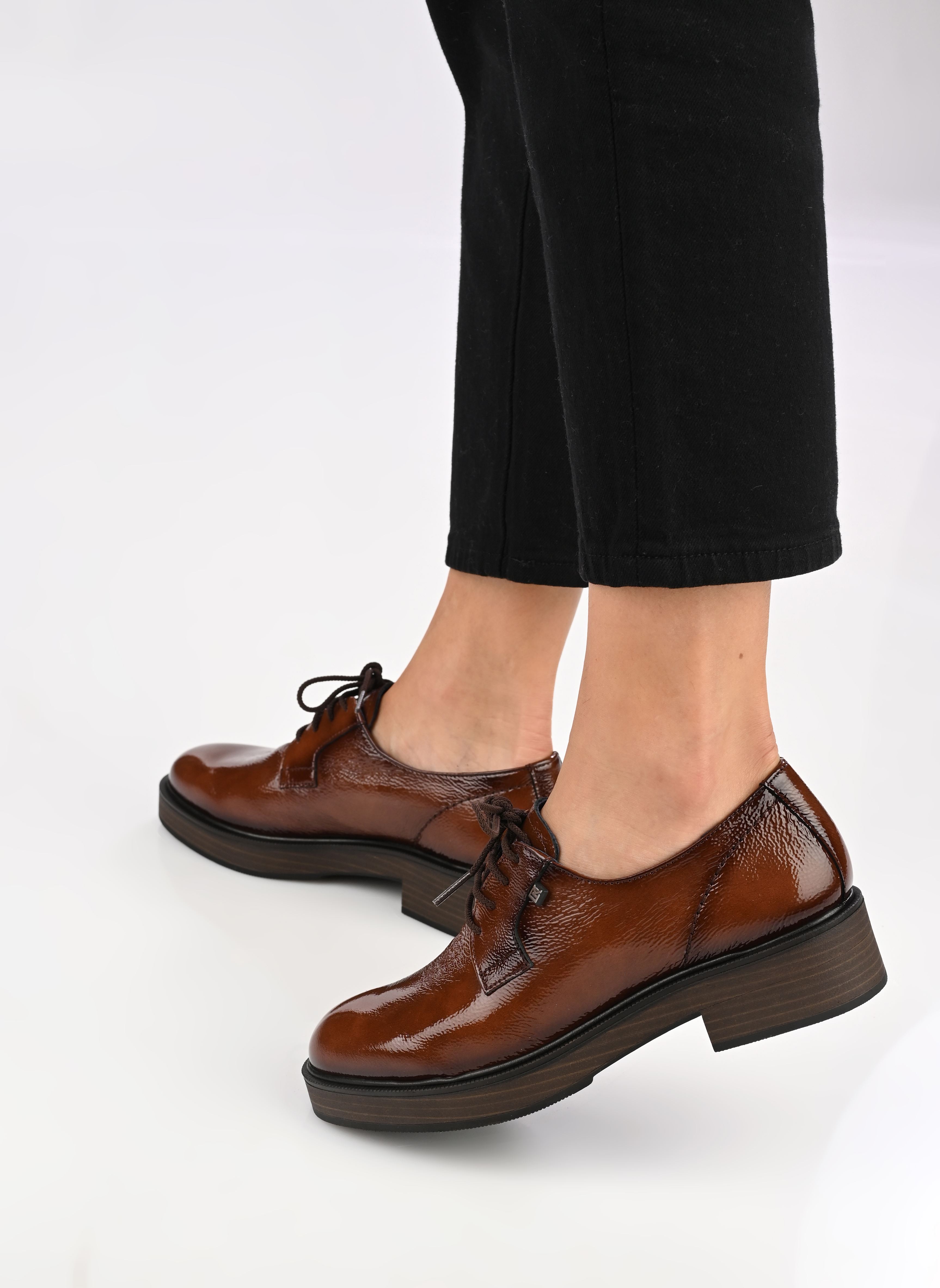 Derbys IDALY D9387 damen braun Dorking Derbys IDALY D9387 damen braun NAPLAK CUERO