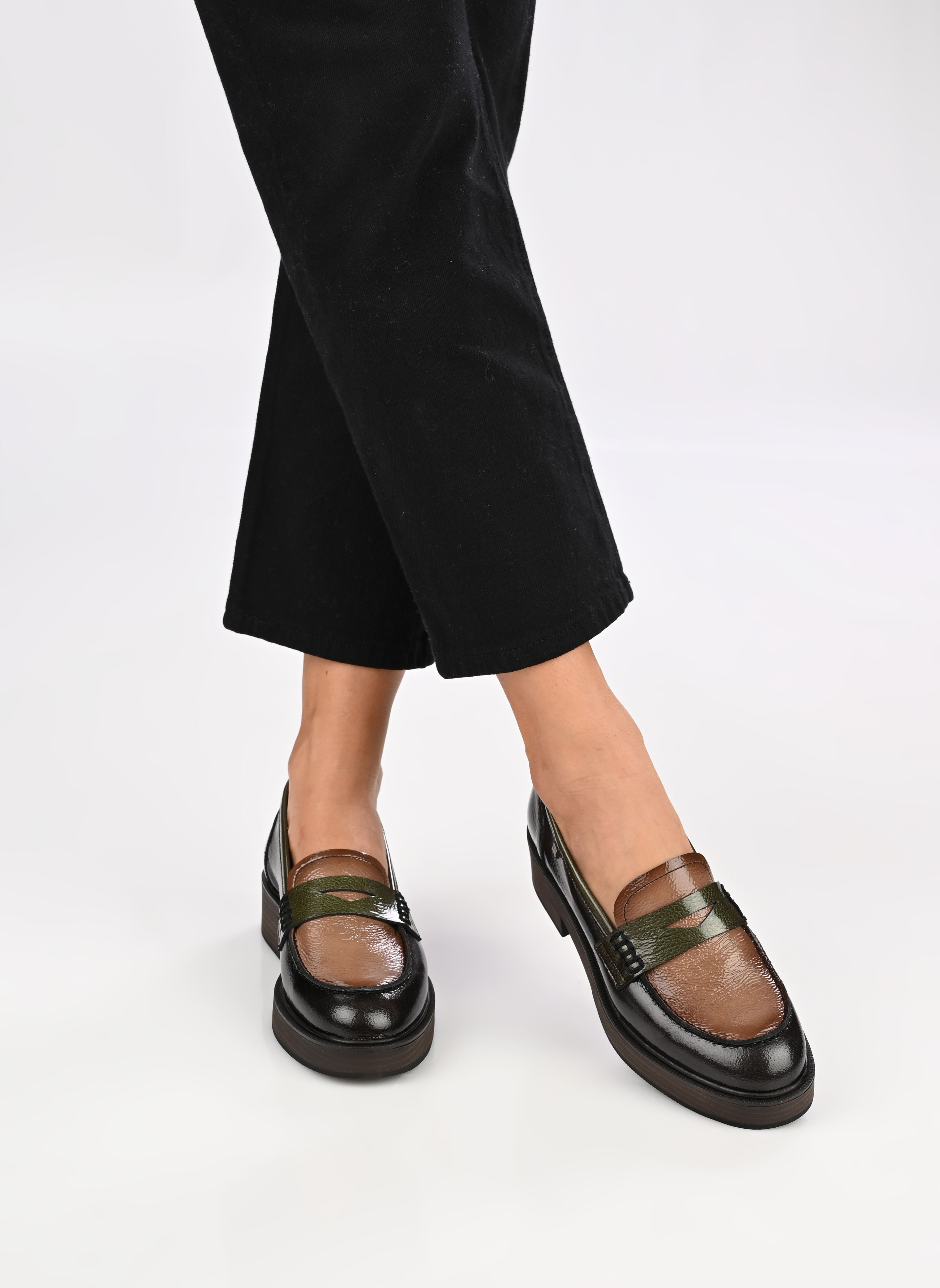 Mocassins IDALY D9380 femme multicolore Dorking Mocassins IDALY D9380 femme multicolore ROCK+NAPLAK+ROCK GRAFITO +MARM