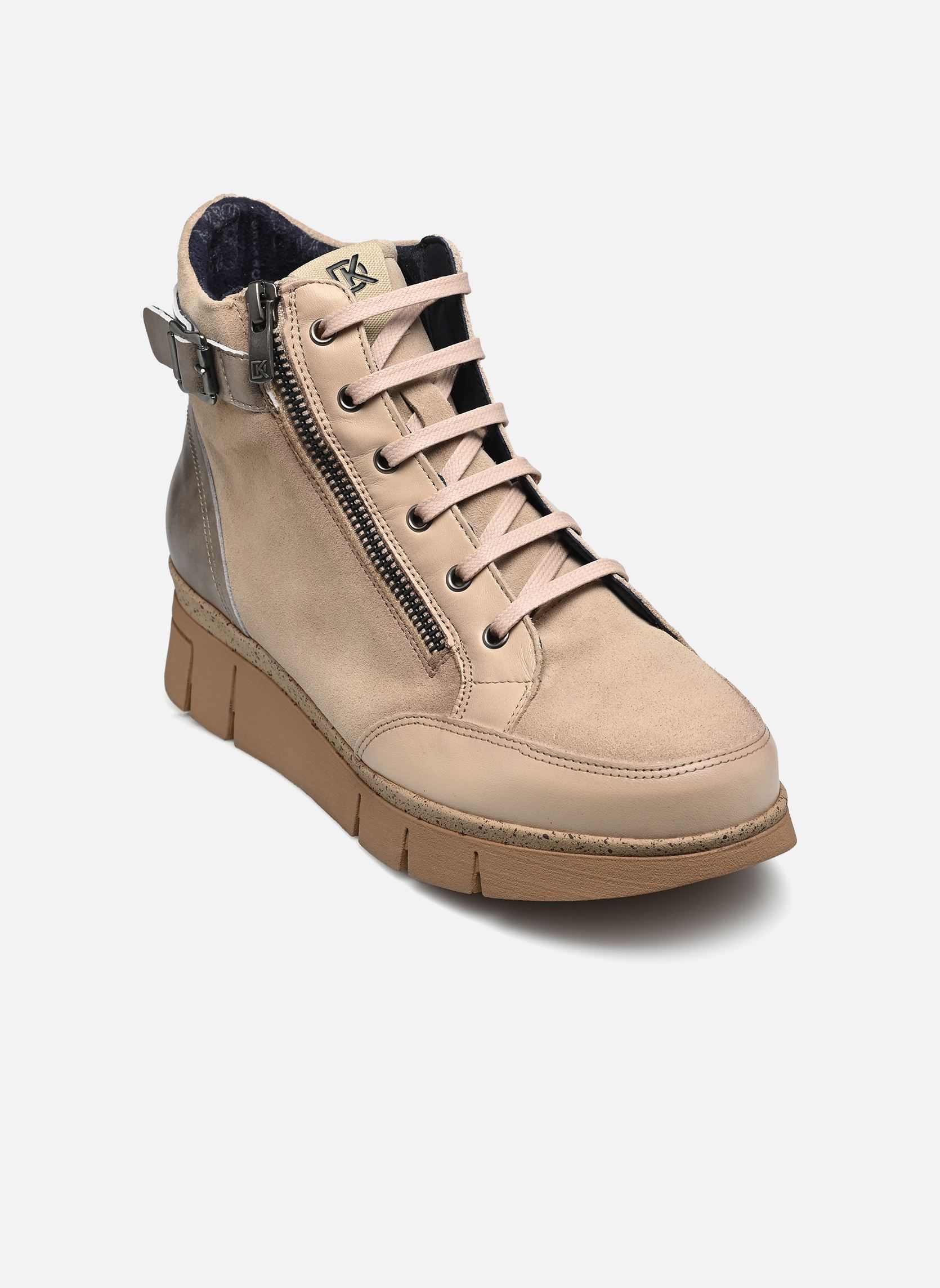 Bottines à lacets INDIA D9329 femme marron Dorking Bottines à lacets INDIA D9329 femme marron SUGAR+CALF+OSSID PORCELANA+ CA