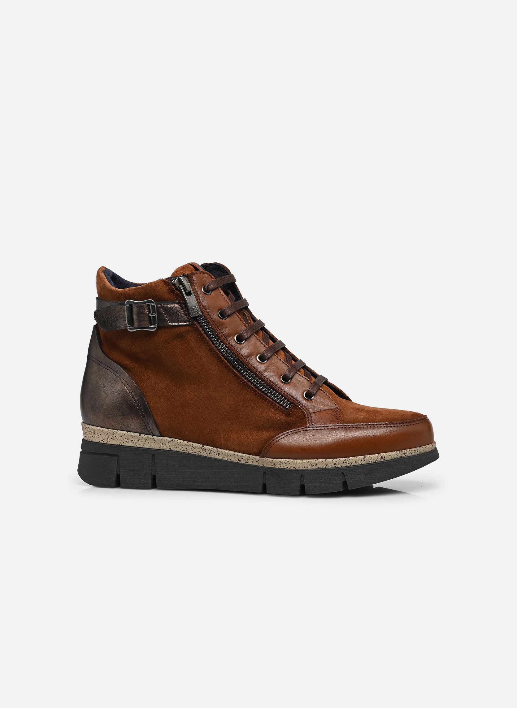 Bottines à lacets INDIA D9329 femme or et bronze Dorking Bottines à lacets INDIA D9329 femme or et bronze SUGAR+CALF+OSSID CUERO +CUERO