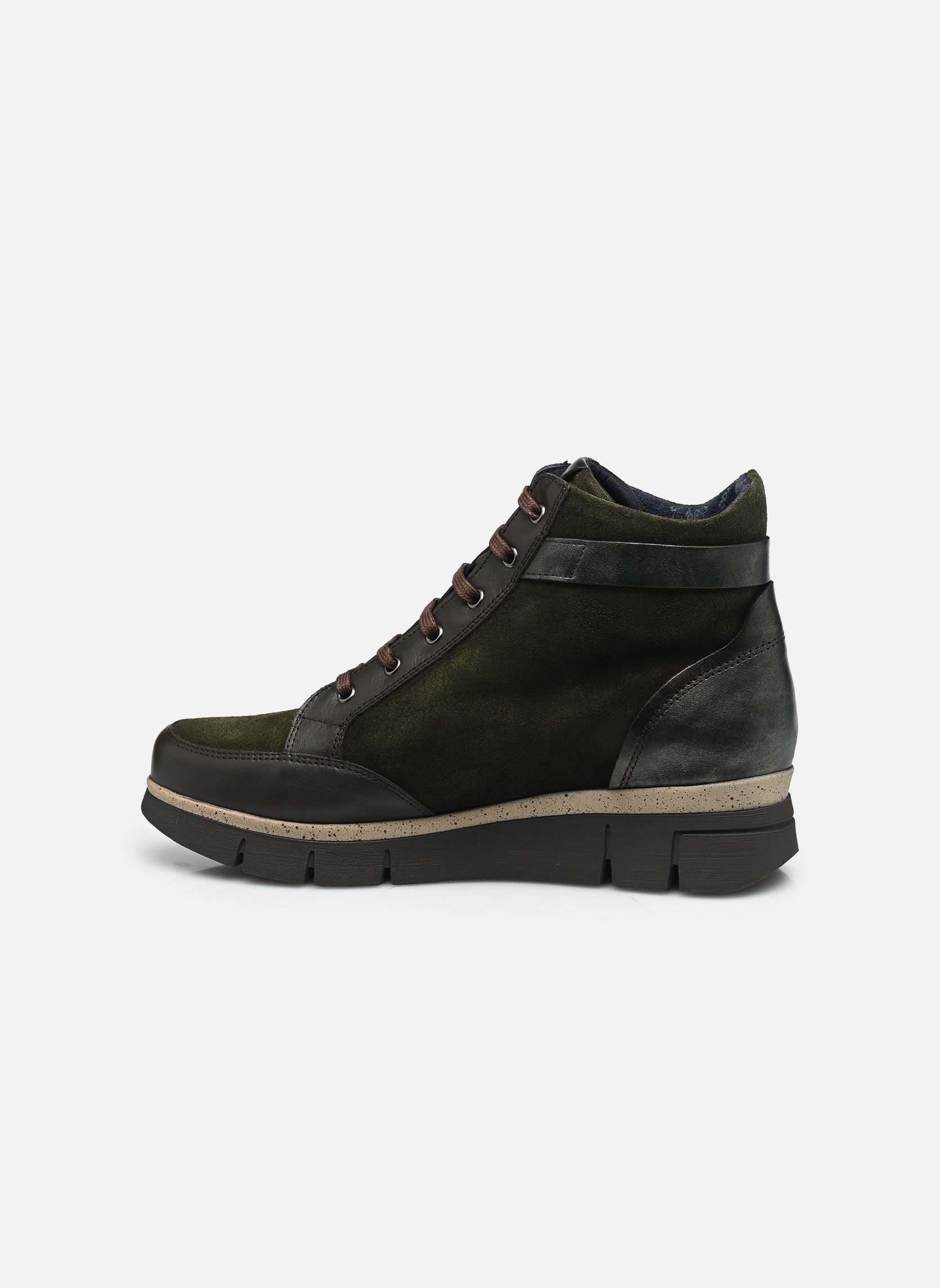 Geschnürte Stiefeletten INDIA D9329 damen grün Dorking Geschnürte Stiefeletten INDIA D9329 damen grün SUGAR+CALF+OSSID BOSQUE +BOSQU