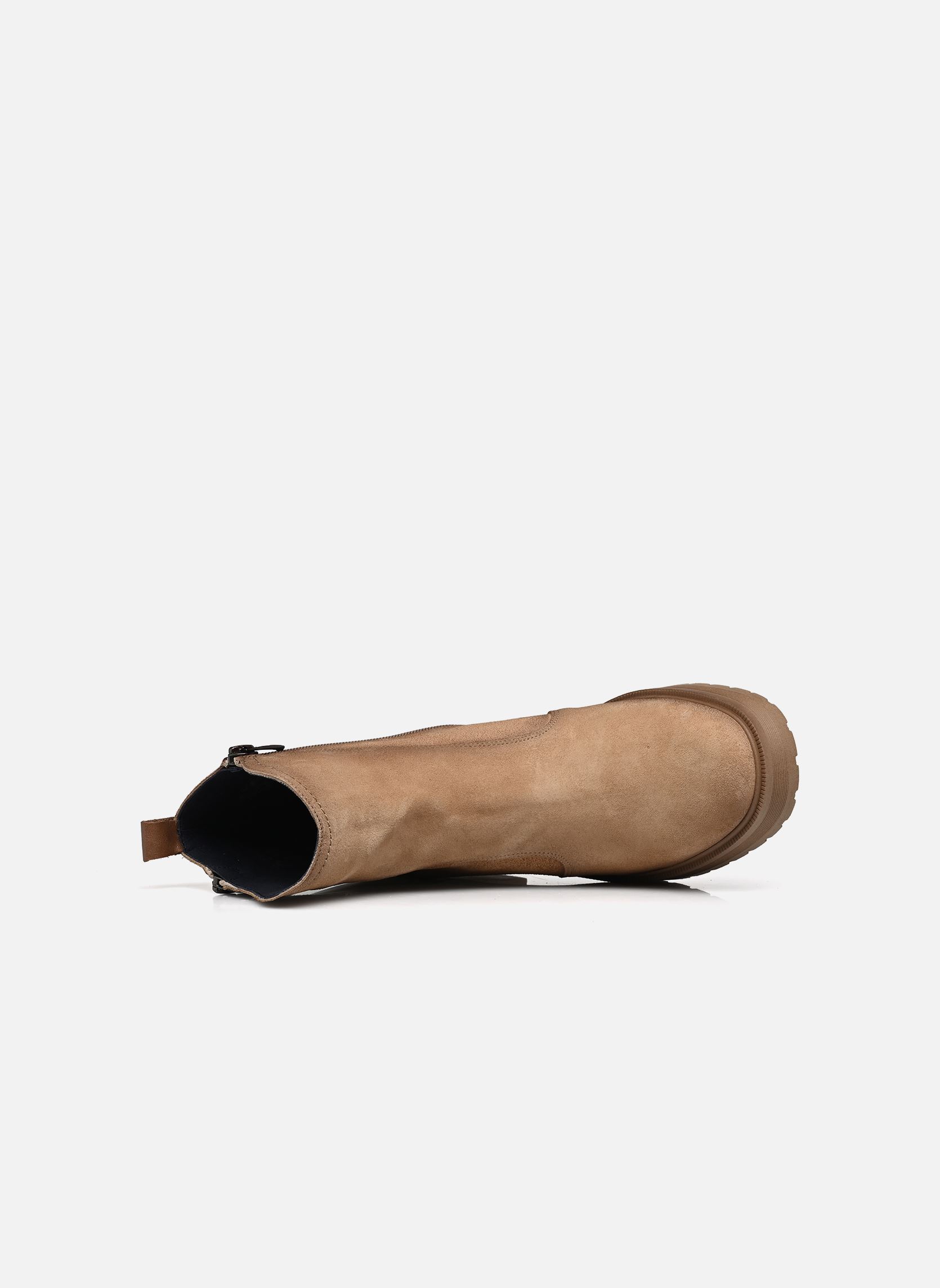 Bottines et boots SARAH D9353 femme beige Dorking Bottines et boots SARAH D9353 femme beige CALF+ALIAS CORDA + MARMOTA