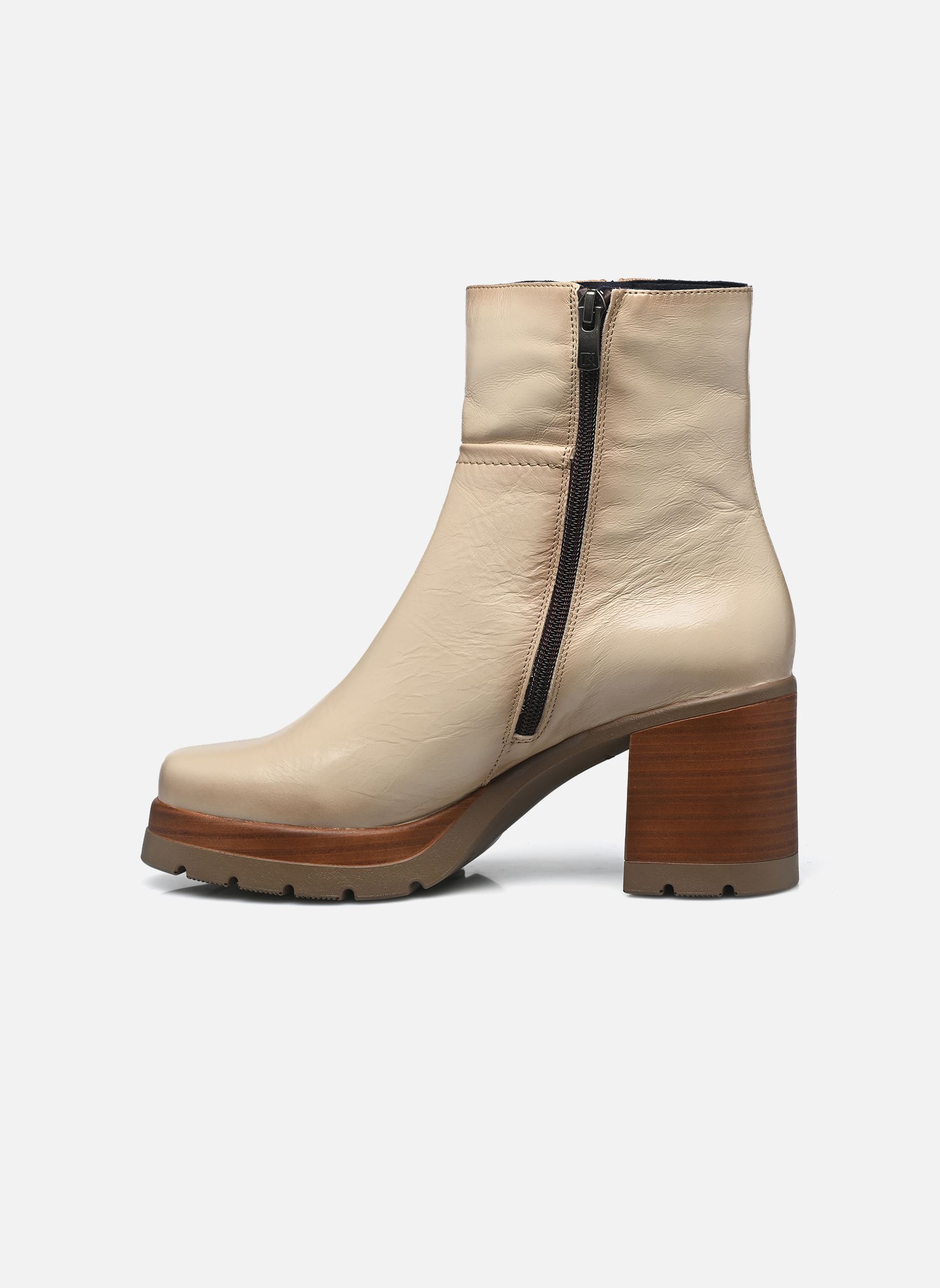 Bottines basses SAFE D9413 femme beige Dorking Bottines basses SAFE D9413 femme beige ALIAS PORCELANA
