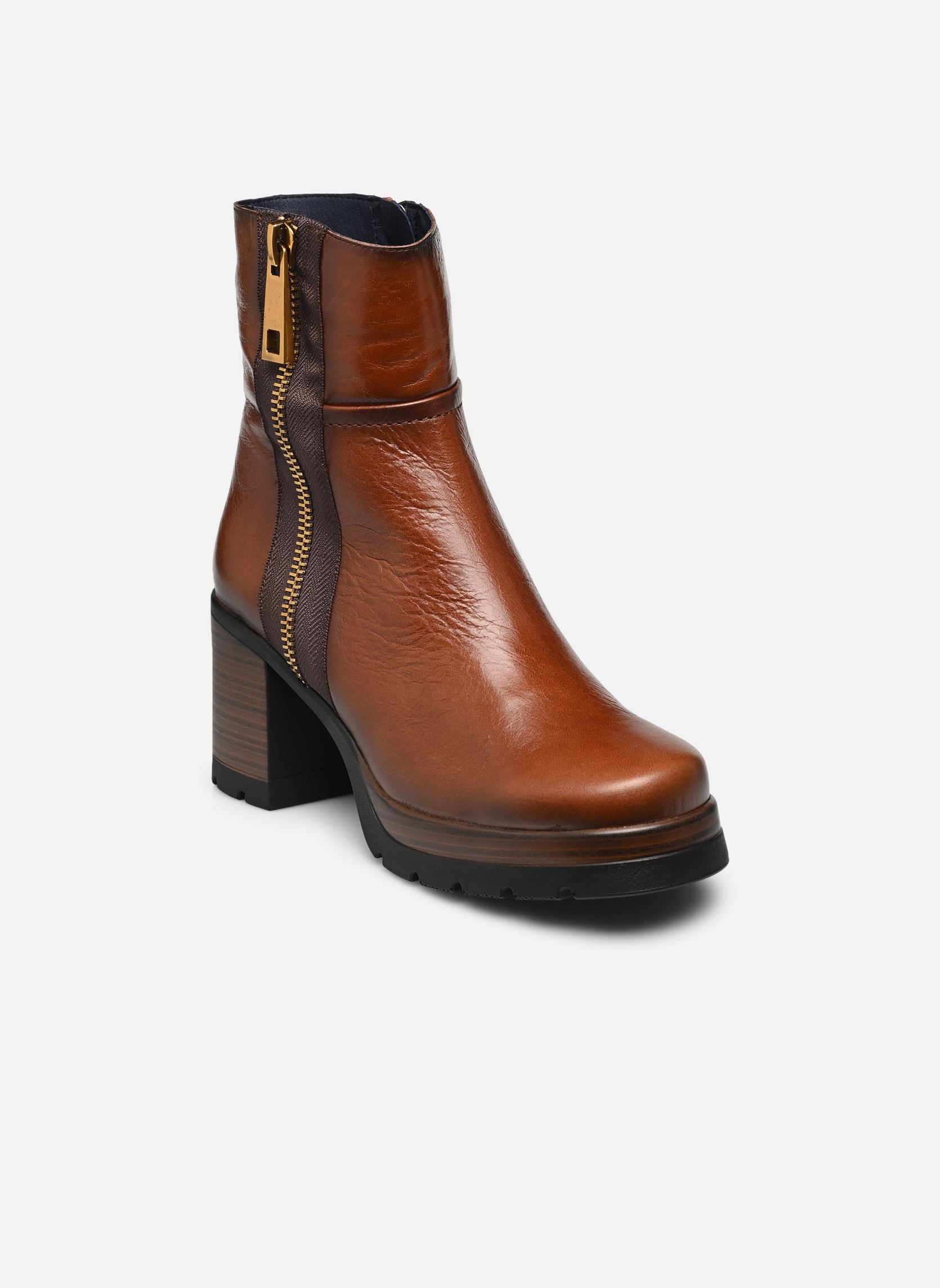 Bottines basses SAFE D9413 femme marron Dorking Bottines basses SAFE D9413 femme marron ALIAS LIBANO