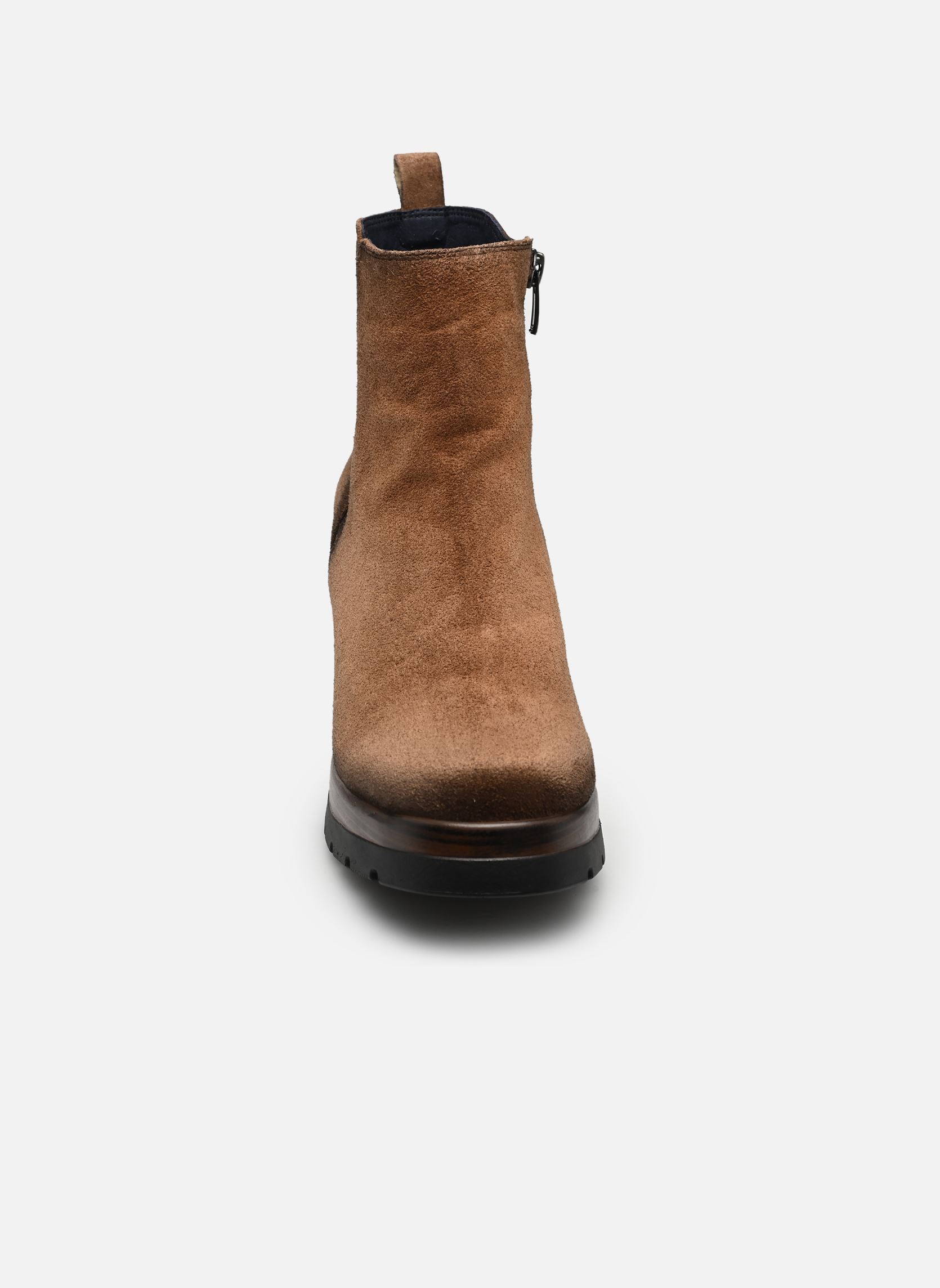 Bottines basses SAFE D9414 femme marron Dorking Bottines basses SAFE D9414 femme marron CALF TABACO
