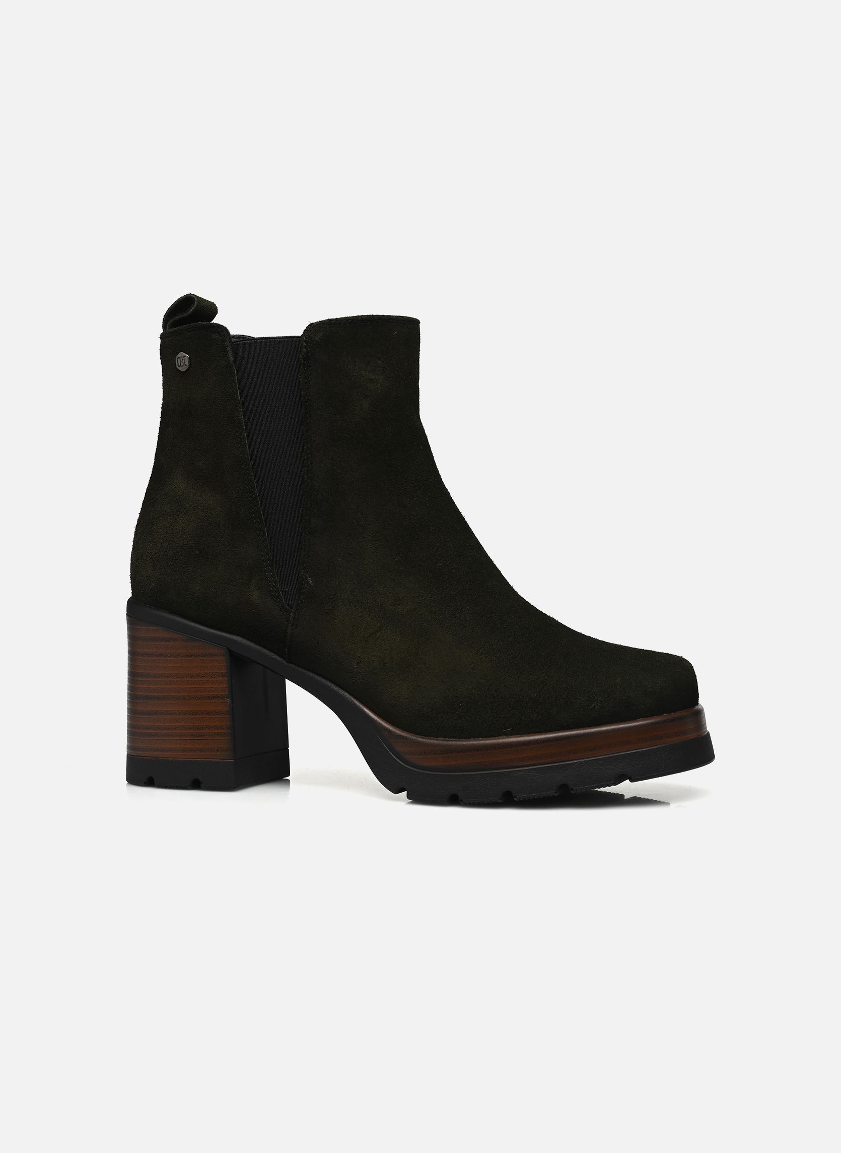 Bottines et boots SAFE D9414 femme vert Dorking Bottines et boots SAFE D9414 femme vert CALF BOSQUE