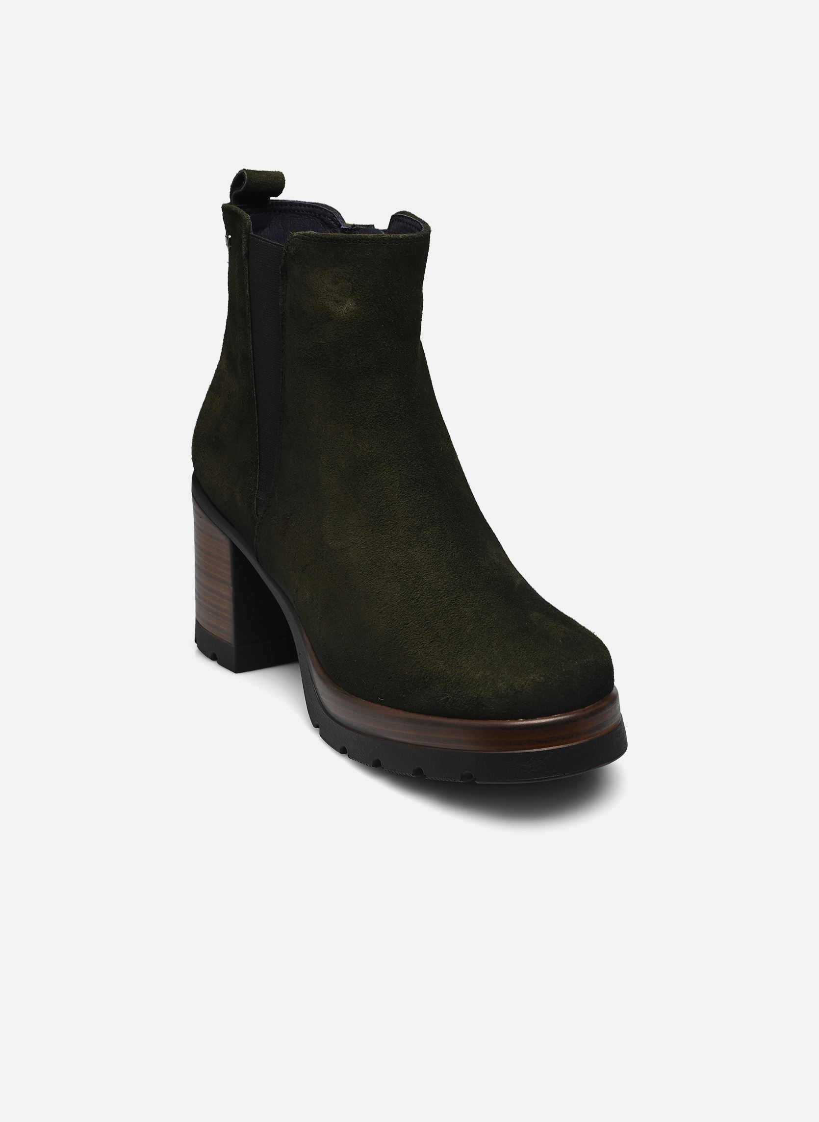 Bottines et boots SAFE D9414 femme vert Dorking Bottines et boots SAFE D9414 femme vert CALF BOSQUE