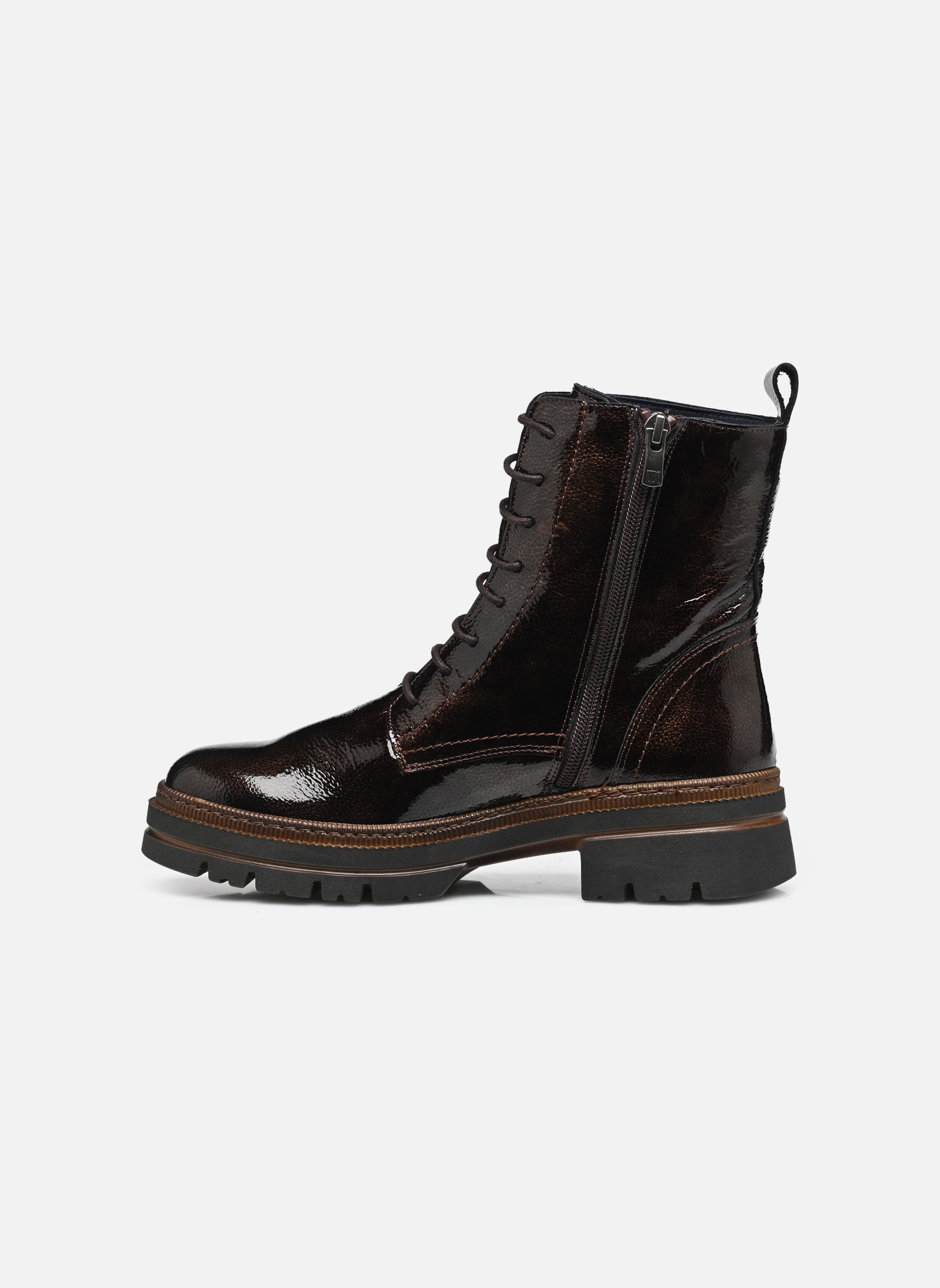 Bottines à lacets COSMO D9389 femme or et bronze Dorking Bottines à lacets COSMO D9389 femme or et bronze GLOW BRONCE