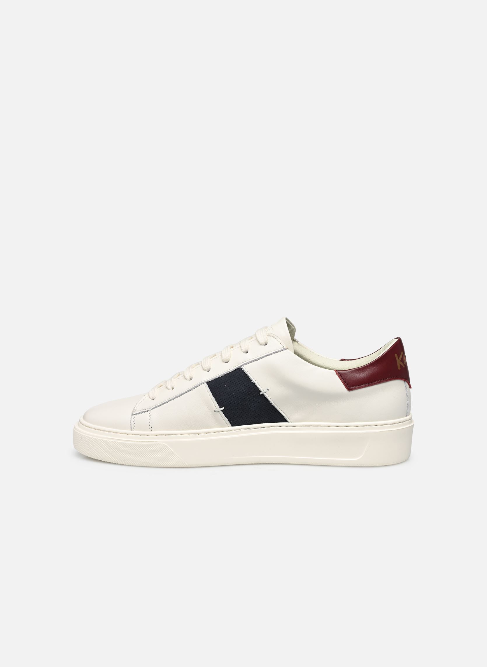 Niedrige Sneaker SWANKY herren blau Kost Niedrige Sneaker SWANKY herren blau ECRU/MARINE/BORDEAUX