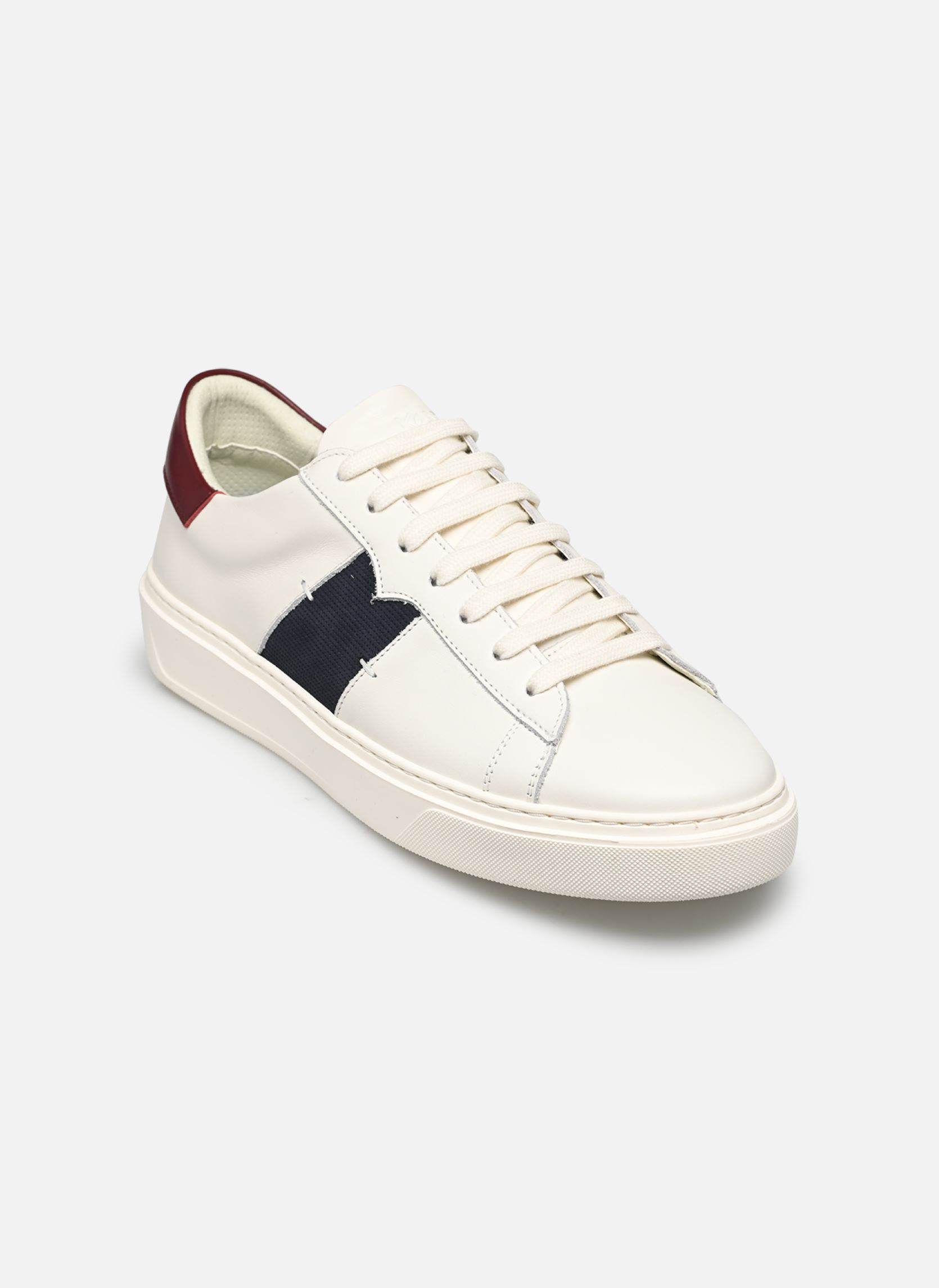 Niedrige Sneaker SWANKY herren blau Kost Niedrige Sneaker SWANKY herren blau ECRU/MARINE/BORDEAUX