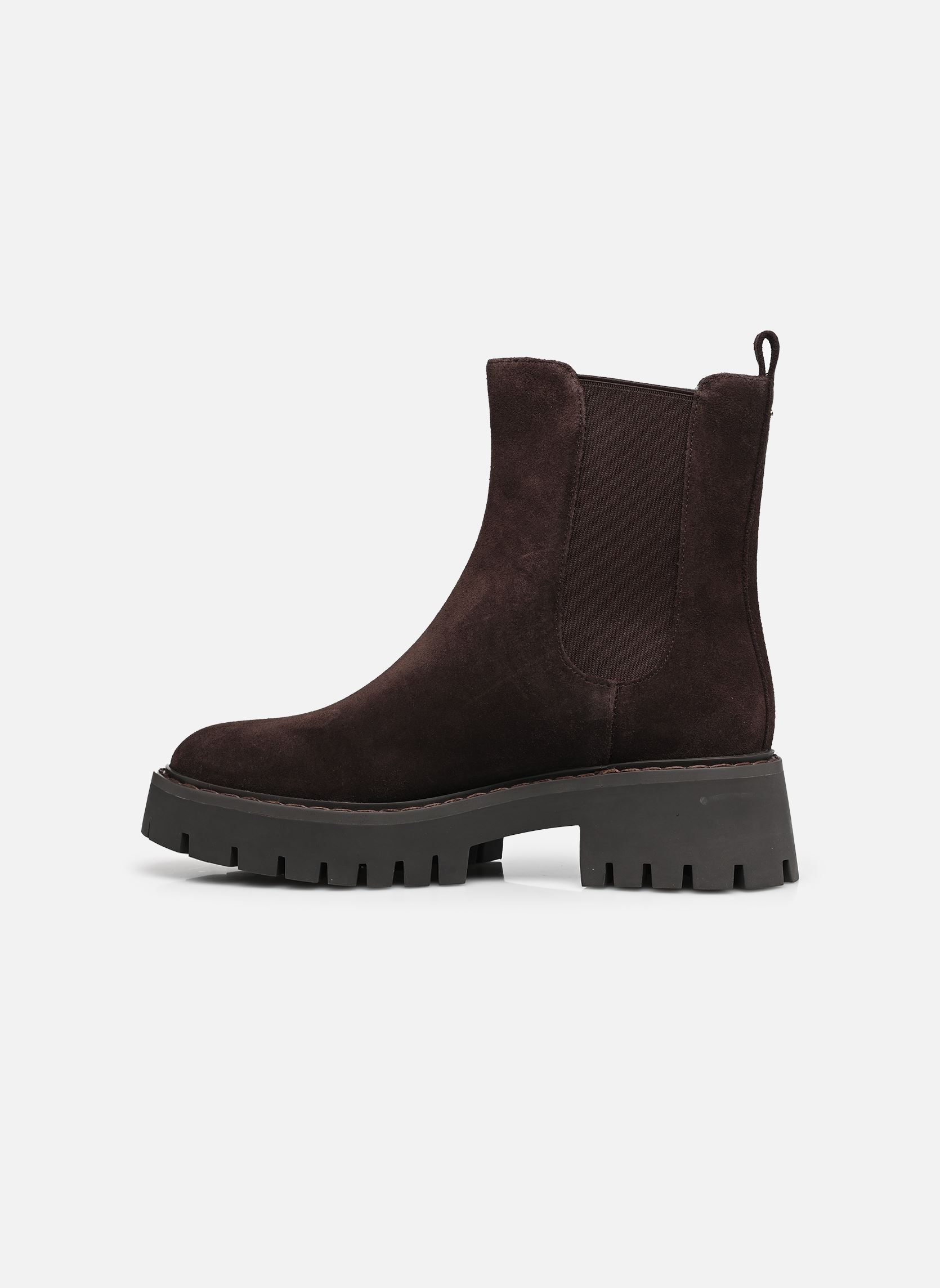 Bottines basses ASHER FLAT BOOTIE femme marron Michael Michael Kors Bottines basses ASHER FLAT BOOTIE femme marron CHOCOLATE