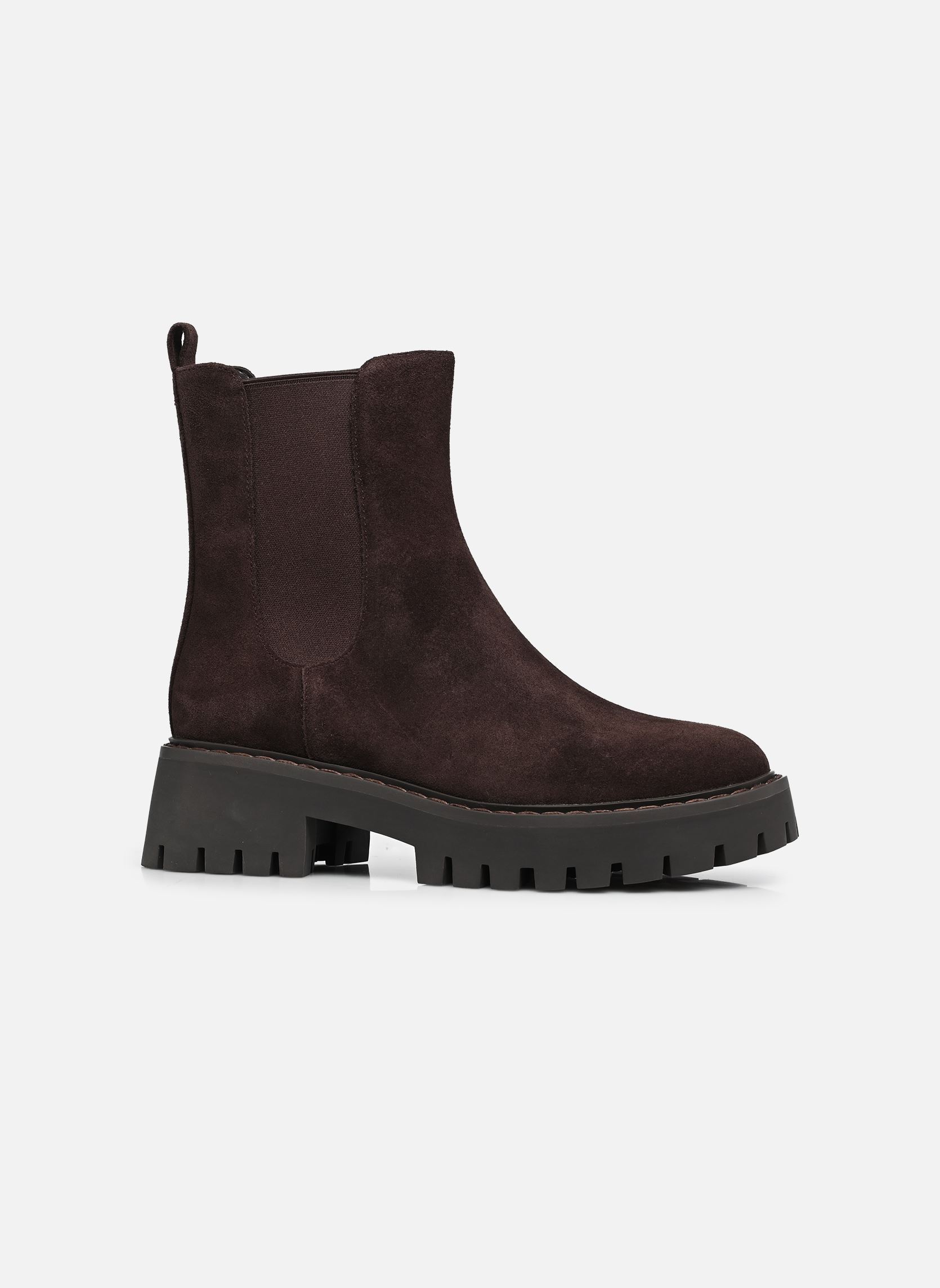 Bottines basses ASHER FLAT BOOTIE femme marron Michael Michael Kors Bottines basses ASHER FLAT BOOTIE femme marron CHOCOLATE
