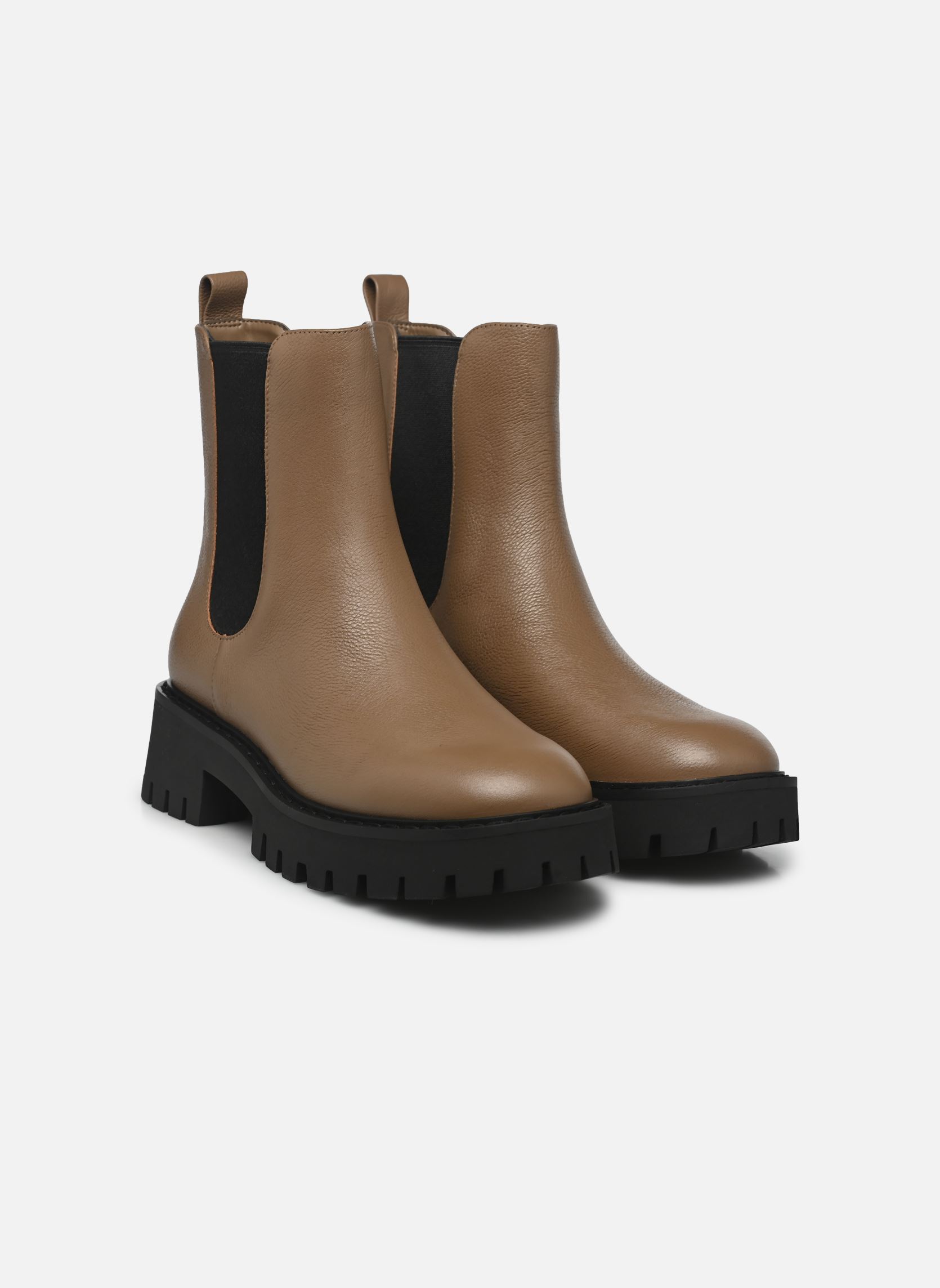 Stiefeletten und Stiefel ASHER FLAT BOOTIE damen braun Michael Michael Kors Stiefeletten und Stiefel ASHER FLAT BOOTIE damen braun Driftwood
