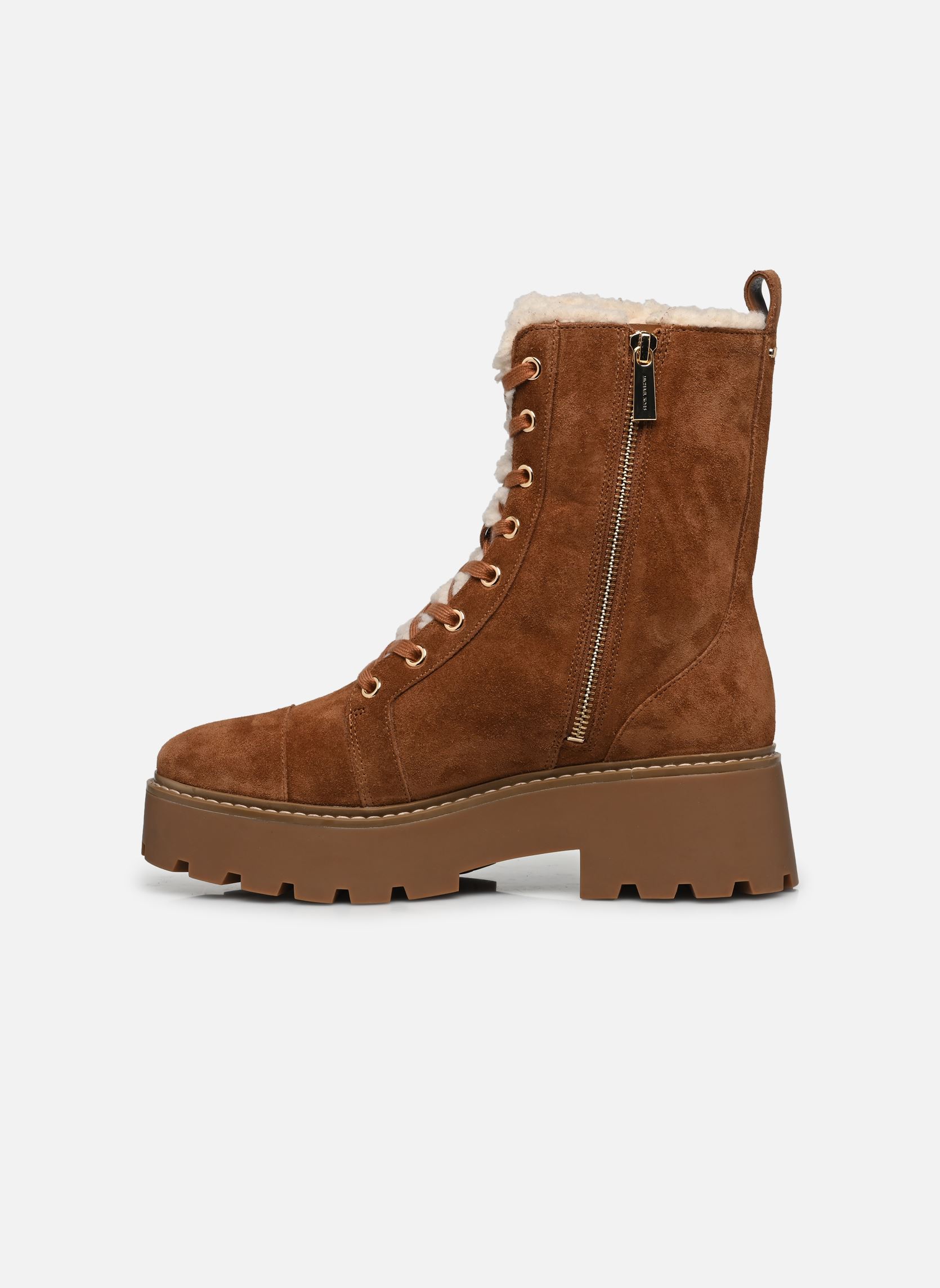 Botines con cordones BLAKE BOOTIE mujer marrón Michael Michael Kors Botines con cordones BLAKE BOOTIE mujer marrón LUGGAGE