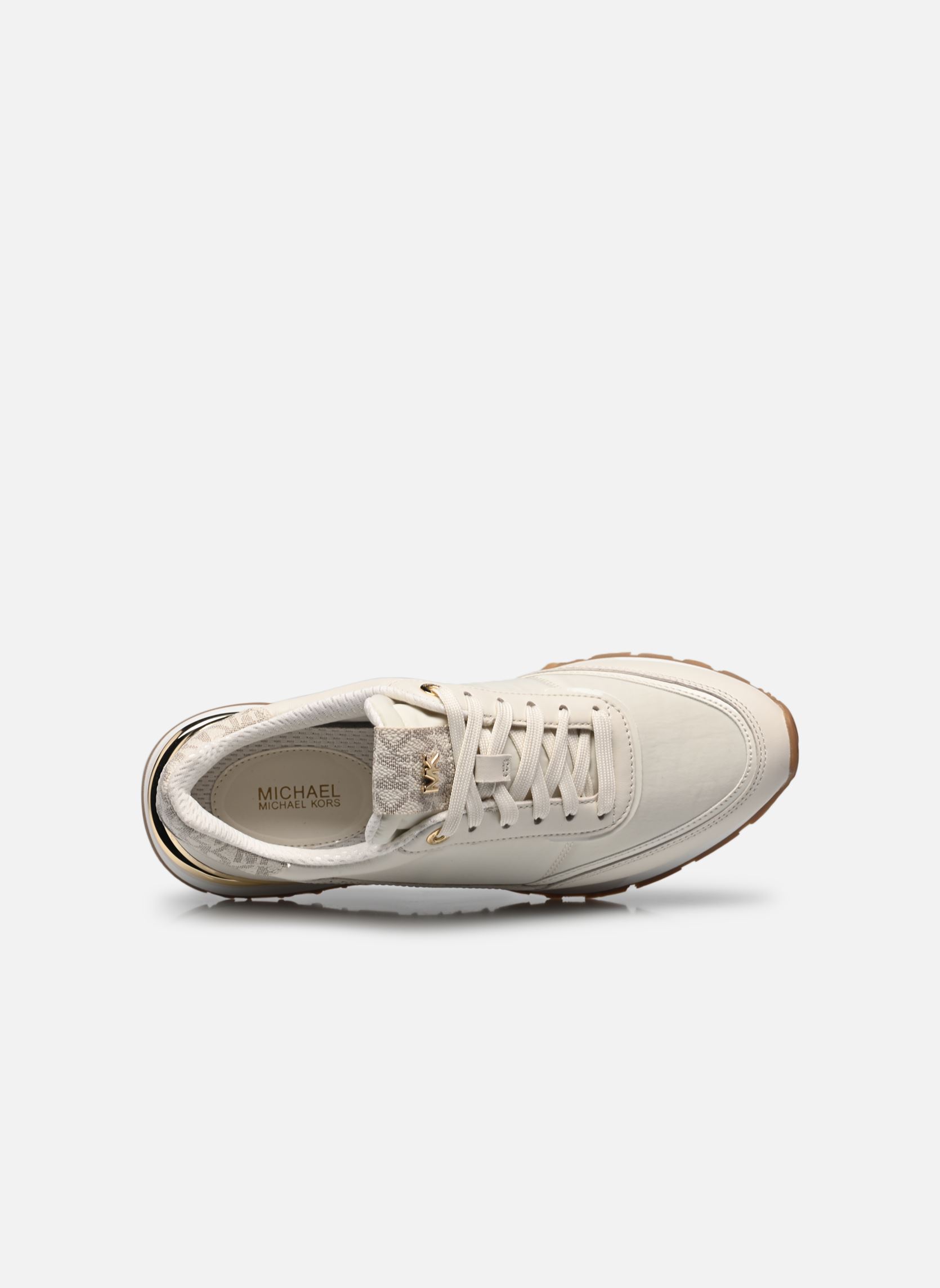 Baskets basses NOVA TRAINER femme blanc Michael Michael Kors Baskets basses NOVA TRAINER femme blanc VANILLA MLTI