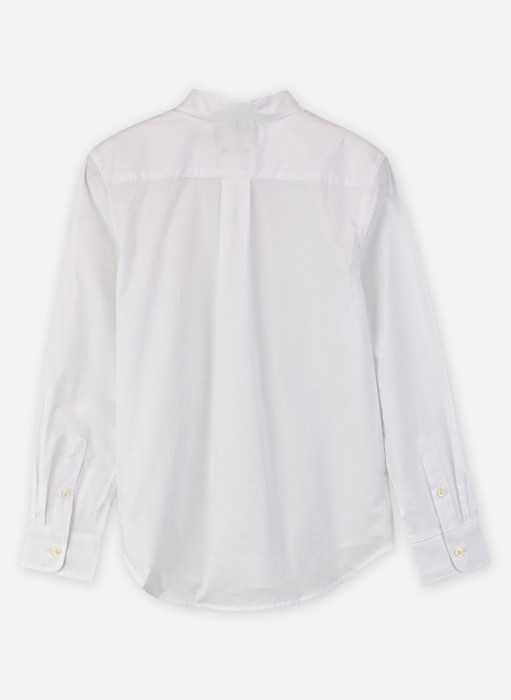 Chemises manches longues Chemise En Popeline De Coton 323952199 garçon blanc Polo Ralph Lauren Chemises manches longues Chemise En Popeline De Coton 323952199 garçon blanc WHITE