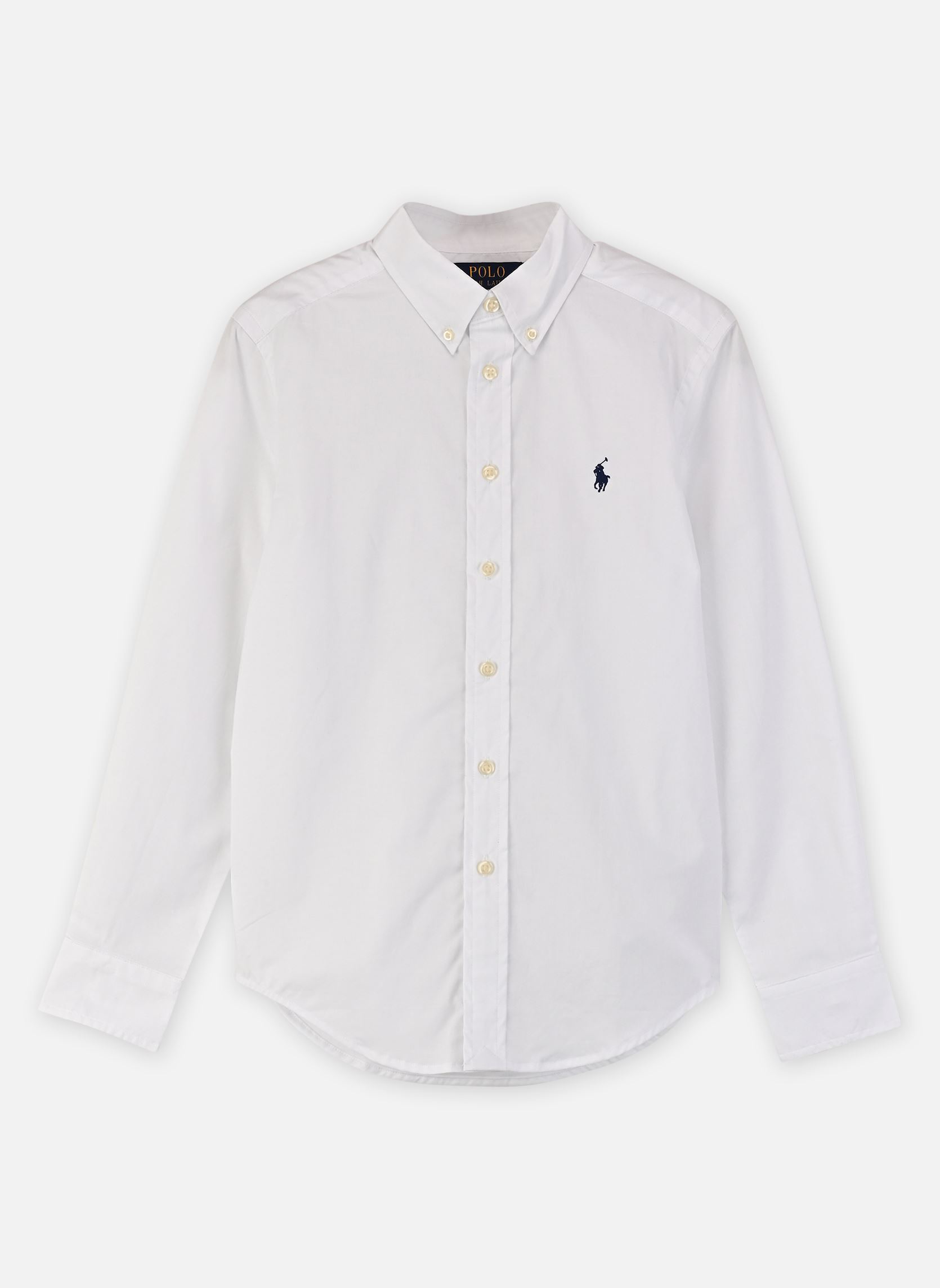 Vêtements Polo Ralph Lauren Chemise En Popeline De Coton 323952199 pour Enfant