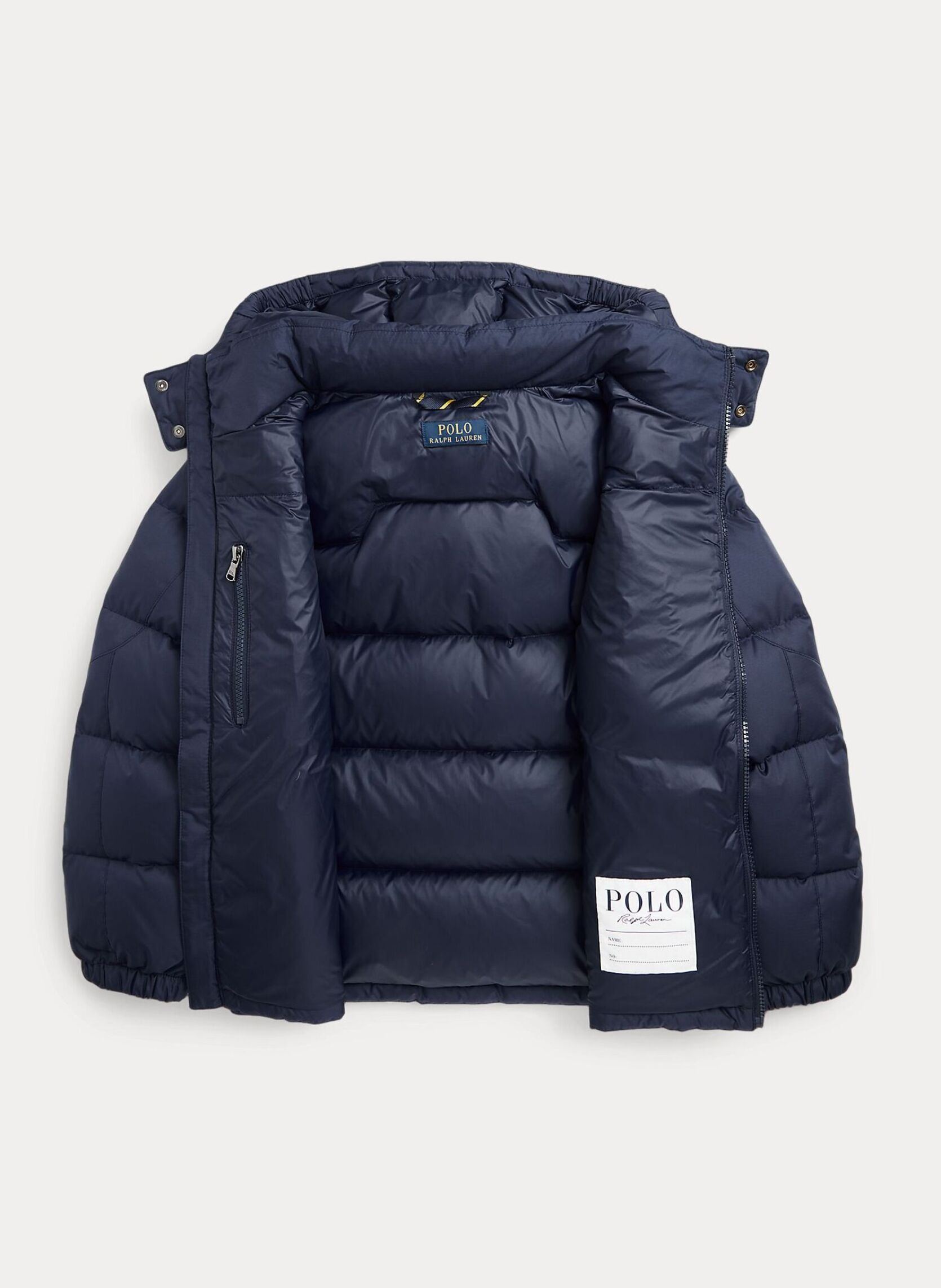 Doudounes Doudoune À Capuche En Ripstop 323940328 garçon bleu Polo Ralph Lauren Doudounes Doudoune À Capuche En Ripstop 323940328 garçon bleu NEWPORT NAVY