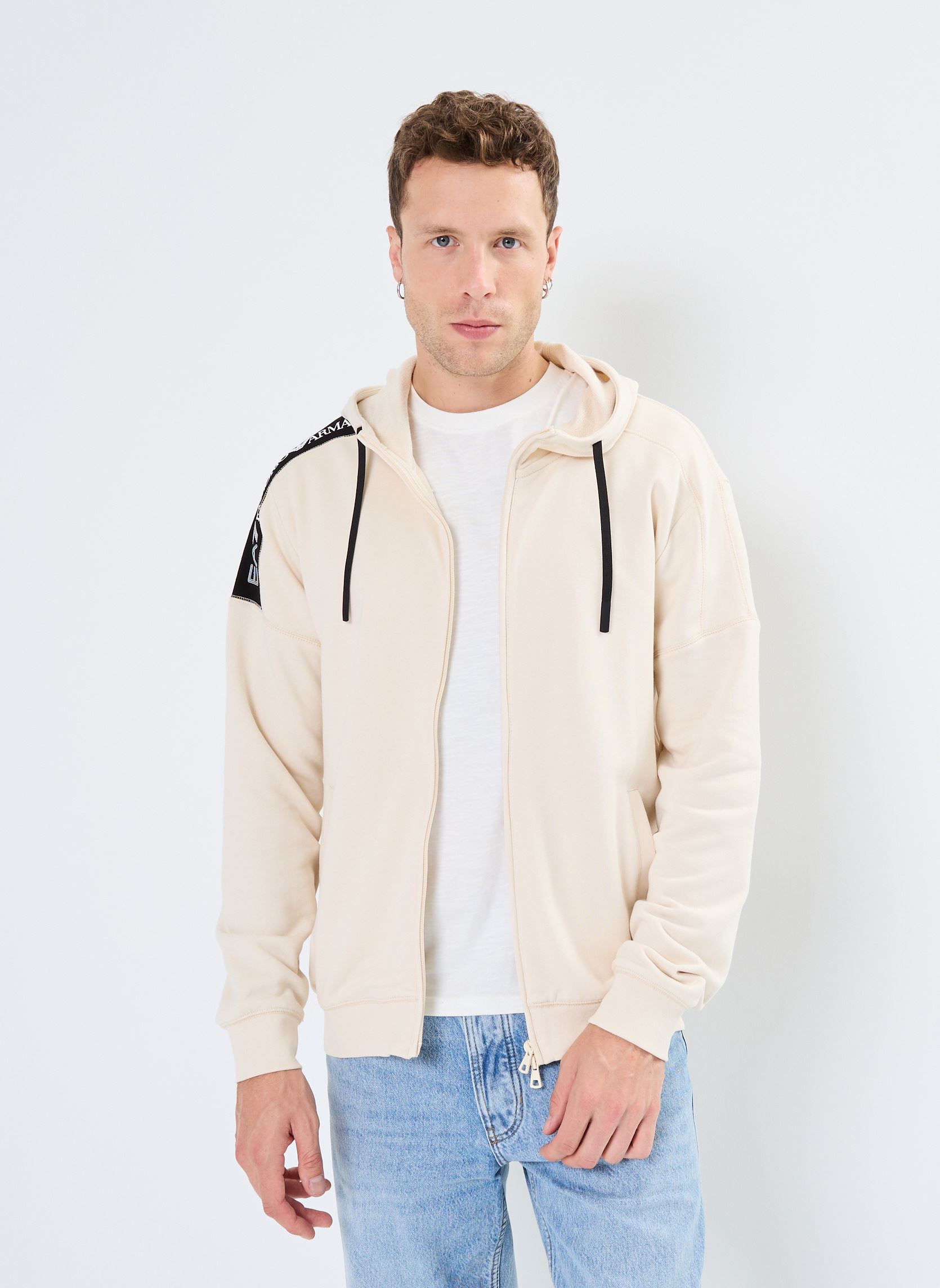 U.S. Grand Beige Polyester Mens Sweatshirt main image 1
