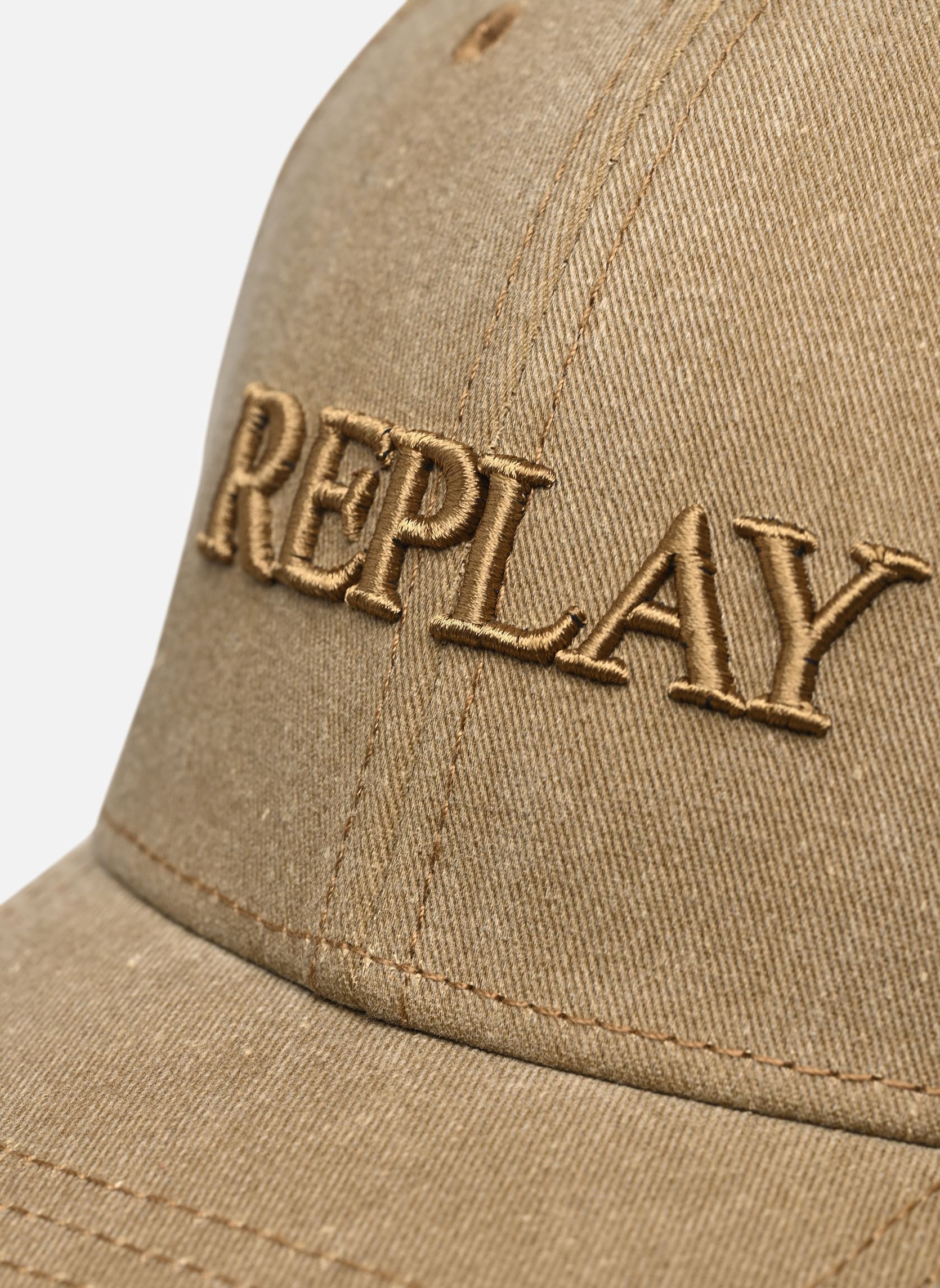 Casquettes Casquette Replay homme beige Replay Casquettes Casquette Replay homme beige BUTTER NUT