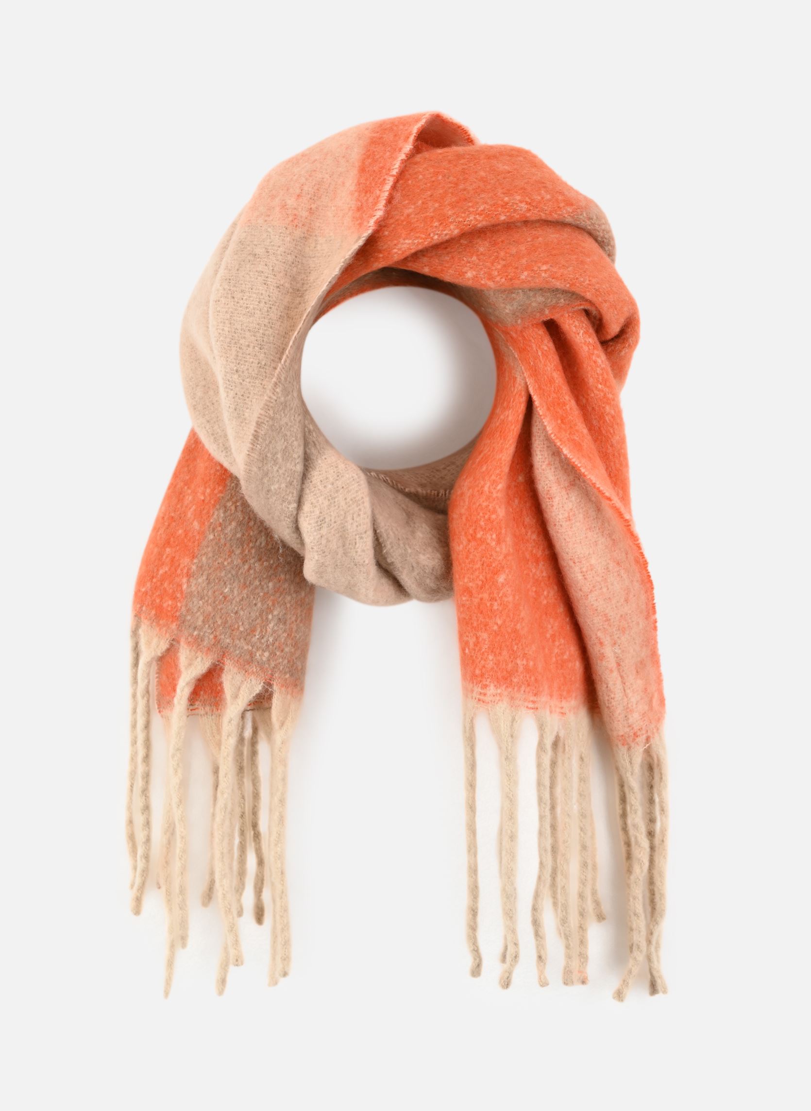 Sjaals Young Ladies Knitted Scarf dames beige Lili Sidonio Sjaals Young Ladies Knitted Scarf dames beige BEIGE