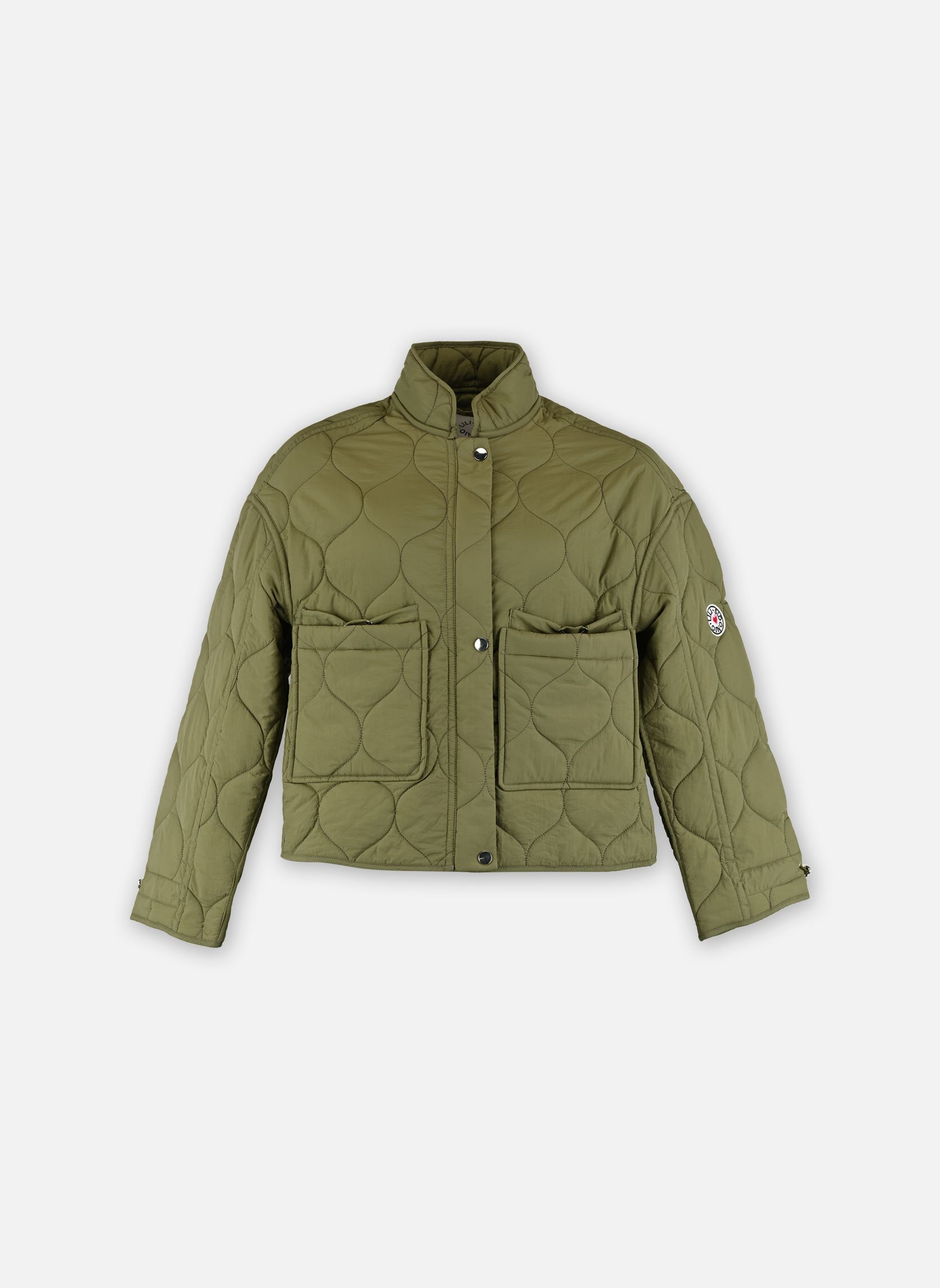 Doudounes Young Ladies Woven Padded Jacket femme vert Lili Sidonio Doudounes Young Ladies Woven Padded Jacket femme vert KHAKI