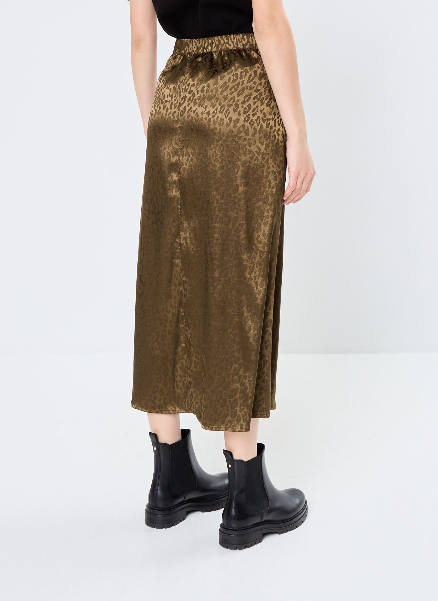 Korte rokken Young Ladies Woven Skirt dames goud en brons Lili Sidonio Korte rokken Young Ladies Woven Skirt dames goud en brons BRONZE