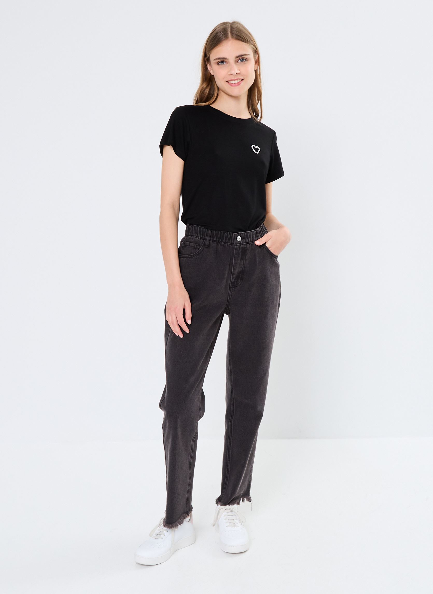 Jeans slim et skinny Young Ladies Woven Pants ML37CN femme noir Lili Sidonio Jeans slim et skinny Young Ladies Woven Pants ML37CN femme noir BLACK