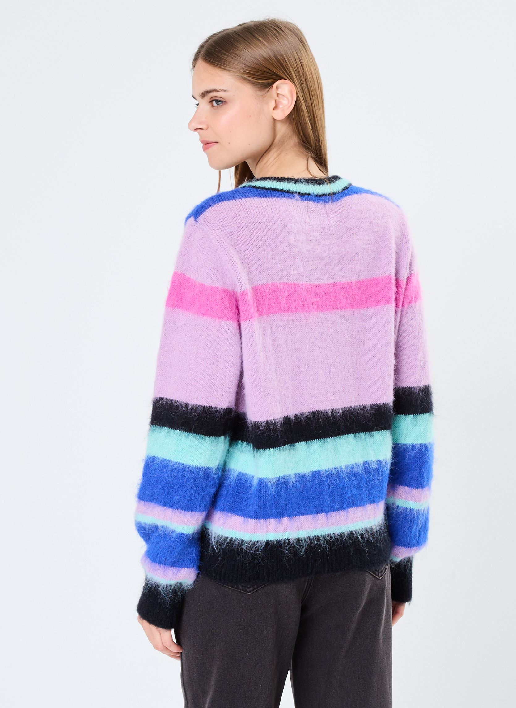 Pulls Young Ladies Knitted Sweater LAL344CH femme multicolore Lili Sidonio Pulls Young Ladies Knitted Sweater LAL344CH femme multicolore ROYAL BLUE