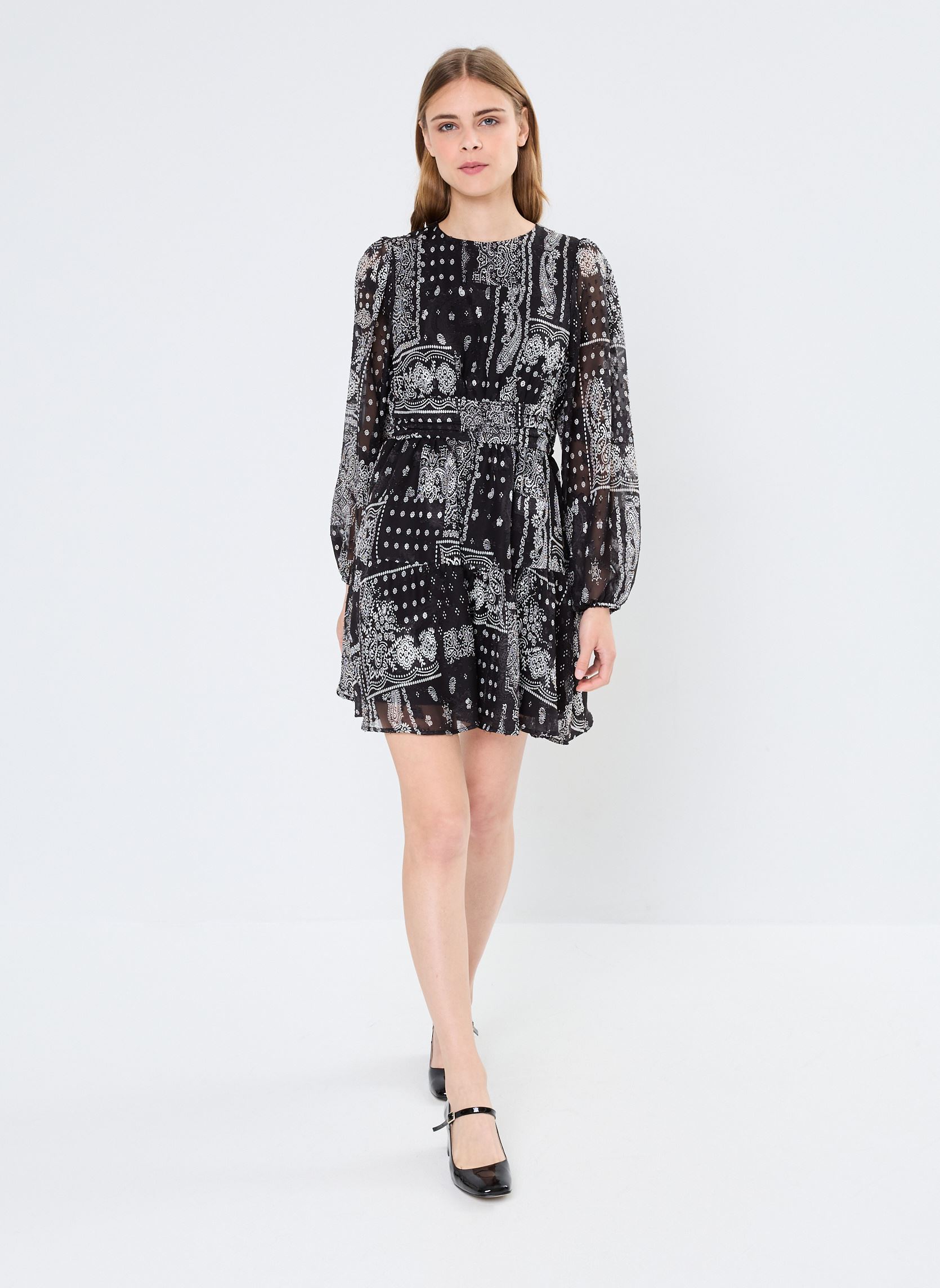 Robes Young Ladies Woven Dress LAL473BCH femme multicolore Lili Sidonio Robes Young Ladies Woven Dress LAL473BCH femme multicolore BLACK BRUCE