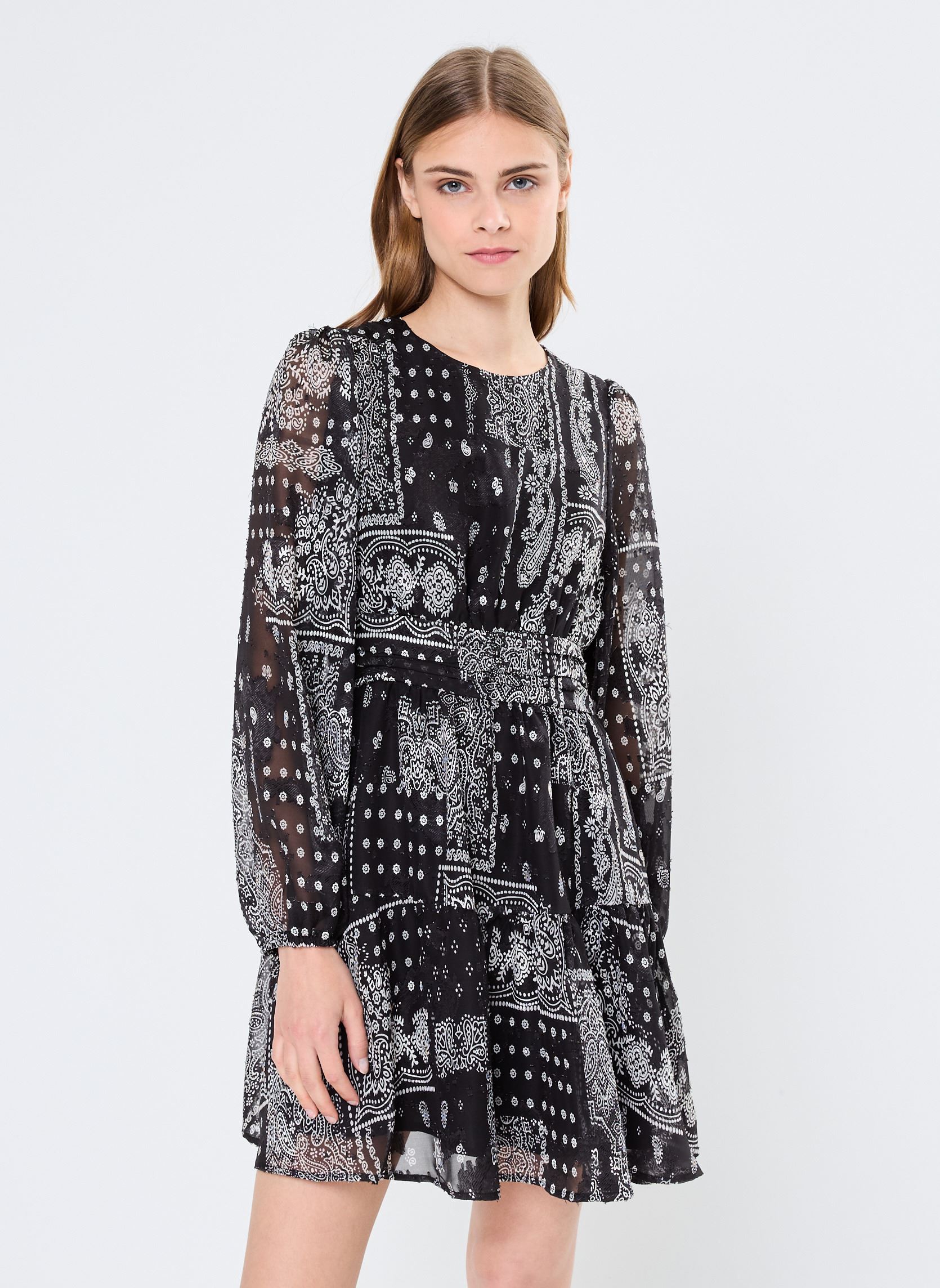 Robes Young Ladies Woven Dress LAL473BCH femme multicolore Lili Sidonio Robes Young Ladies Woven Dress LAL473BCH femme multicolore BLACK BRUCE