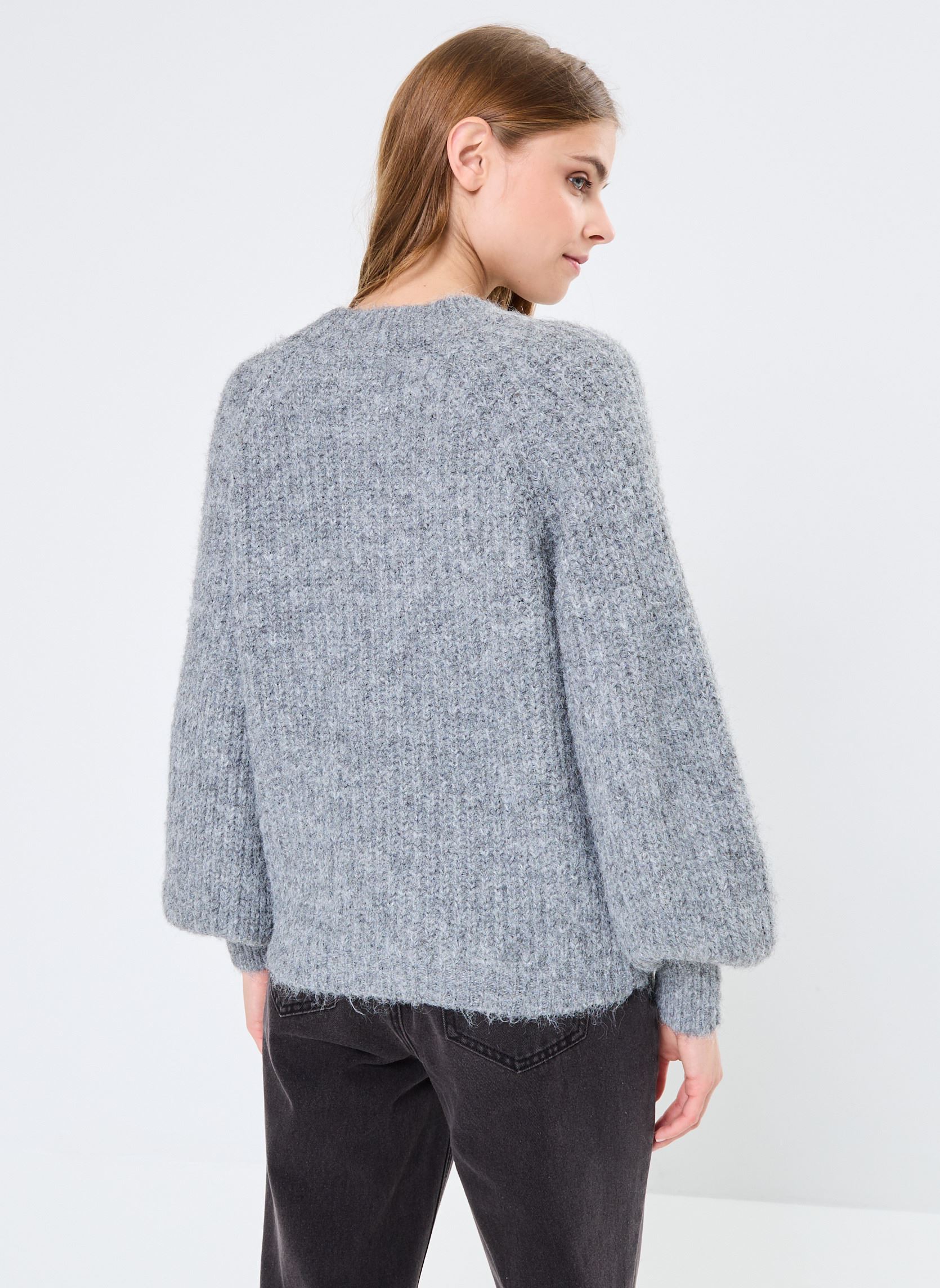 Pulls Young Ladies Knitted Sweater LAL504CH femme gris Lili Sidonio Pulls Young Ladies Knitted Sweater LAL504CH femme gris ASH DARK GREY