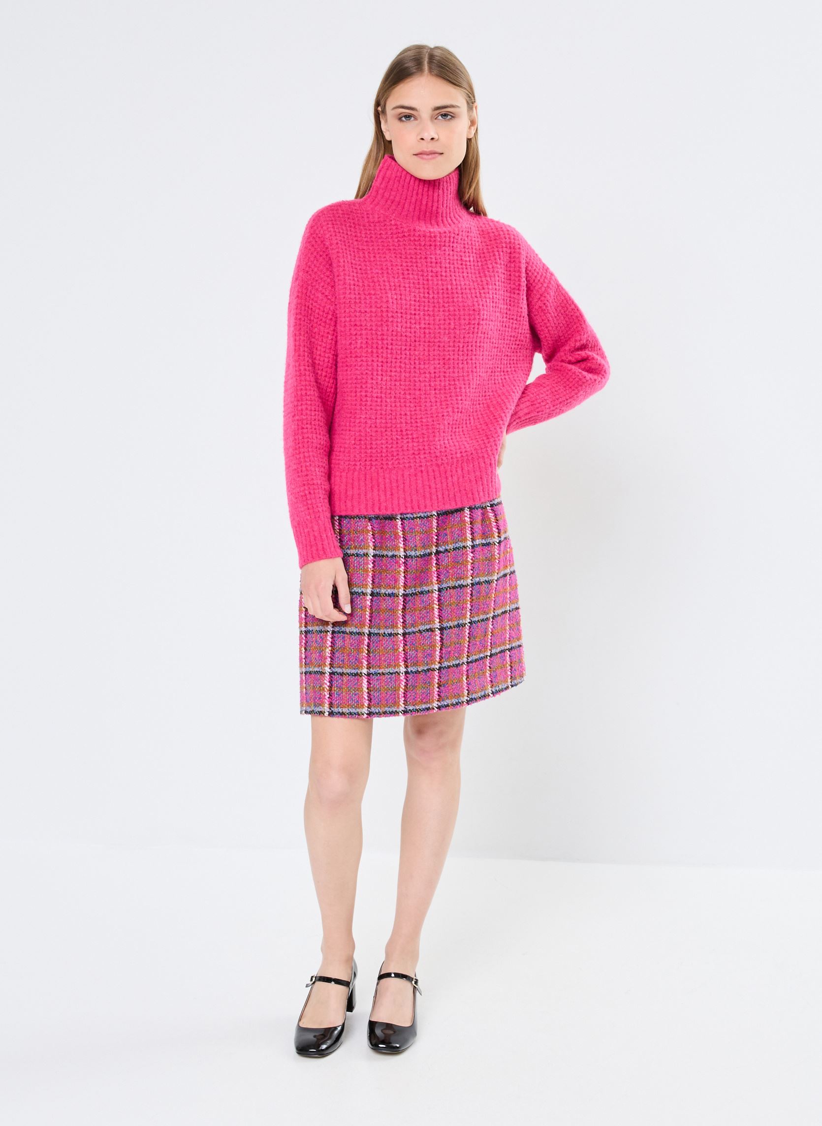 Pulls Young Ladies Knitted Sweater ML10CH femme rose Lili Sidonio Pulls Young Ladies Knitted Sweater ML10CH femme rose FUSHIA