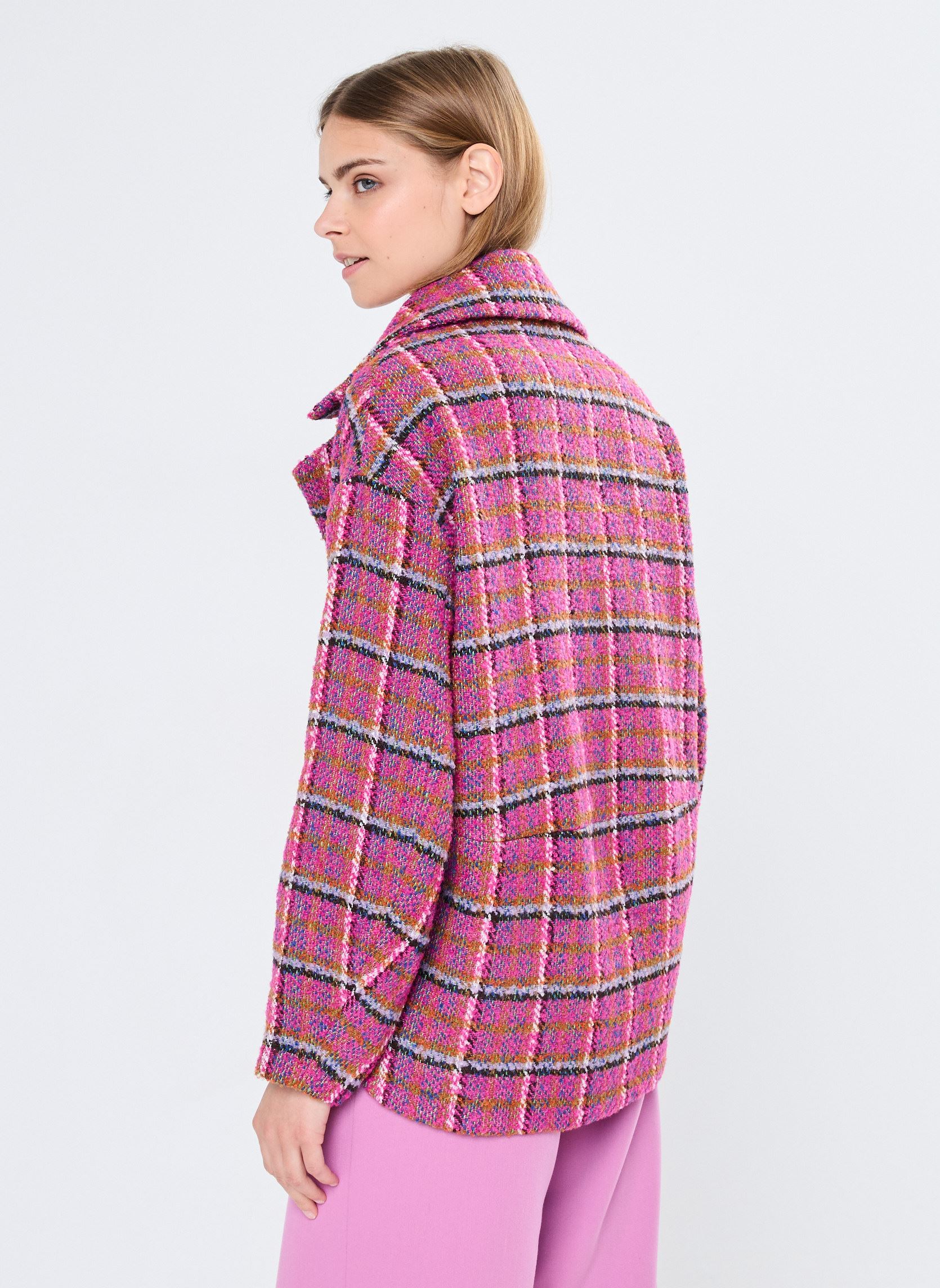 Vestes de blazer Young Ladies Woven Jacket PL229CH femme rose Lili Sidonio Vestes de blazer Young Ladies Woven Jacket PL229CH femme rose FUSHIA