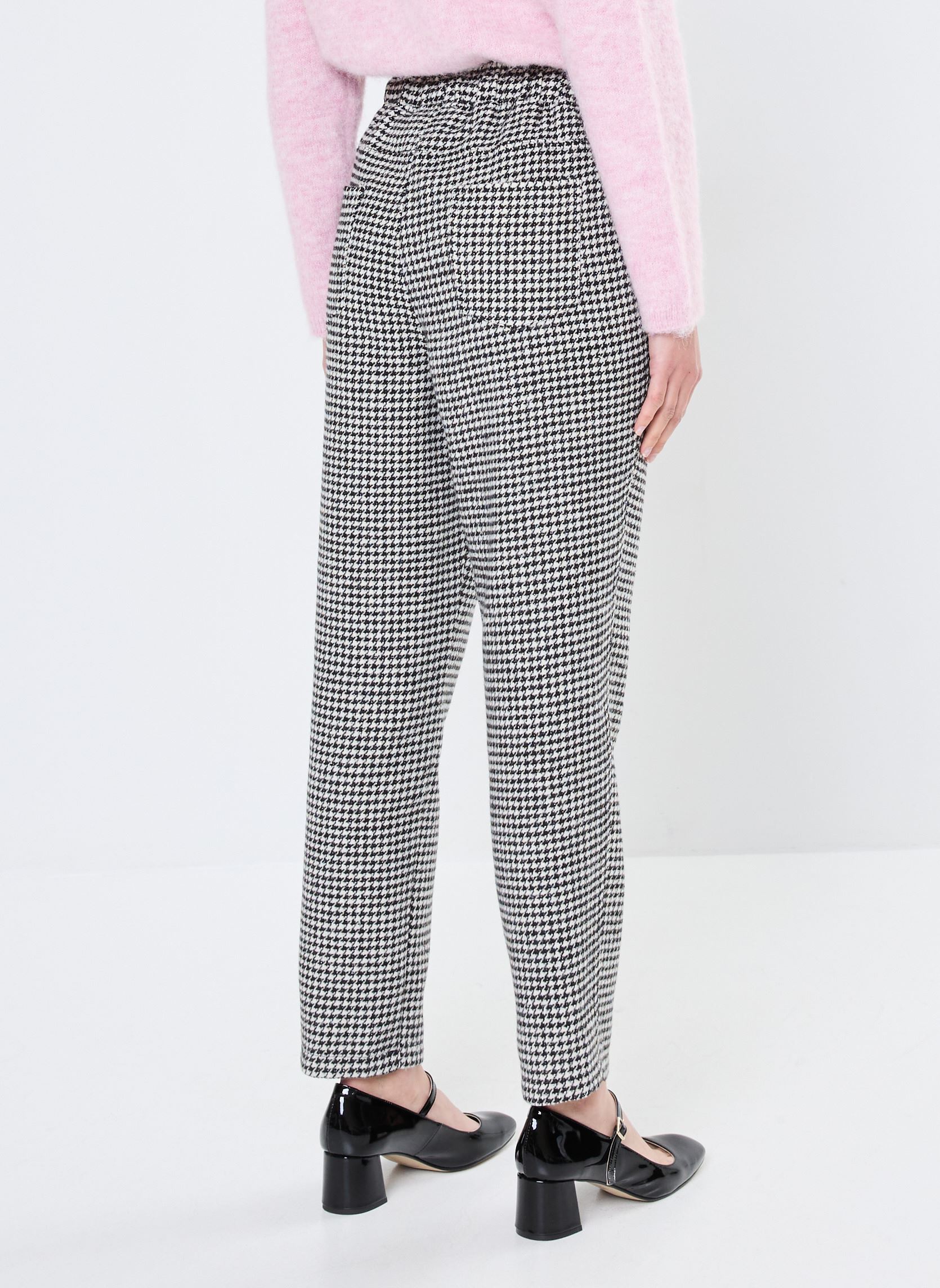 Pantalons droit Young Ladies Woven Pants PL260CH femme noir Lili Sidonio Pantalons droit Young Ladies Woven Pants PL260CH femme noir BLACK/WHITE